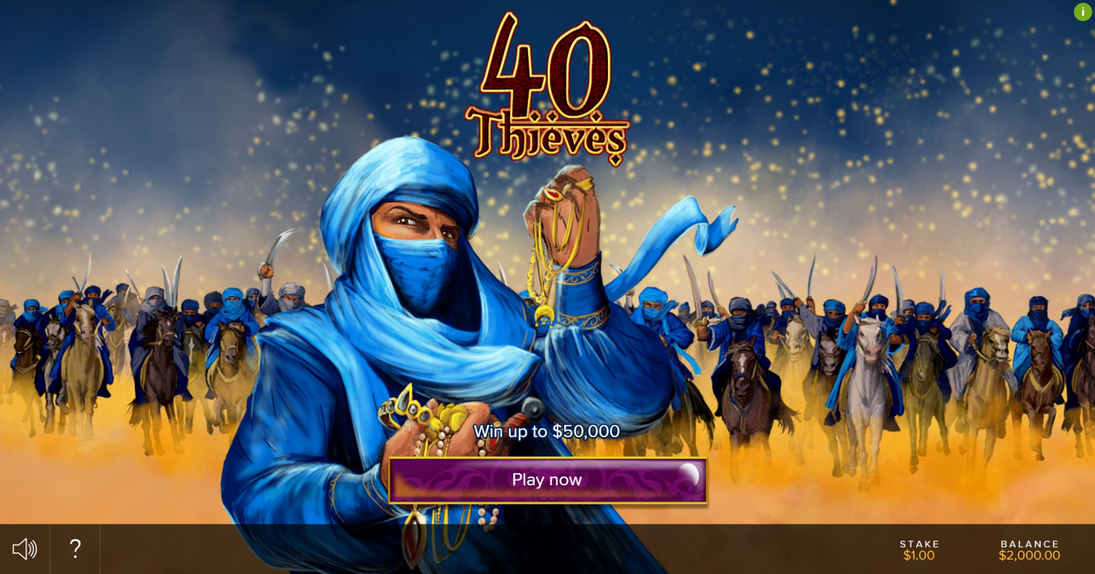 Play 40 Thieves Free Casino Slot Game by Bally Wulff