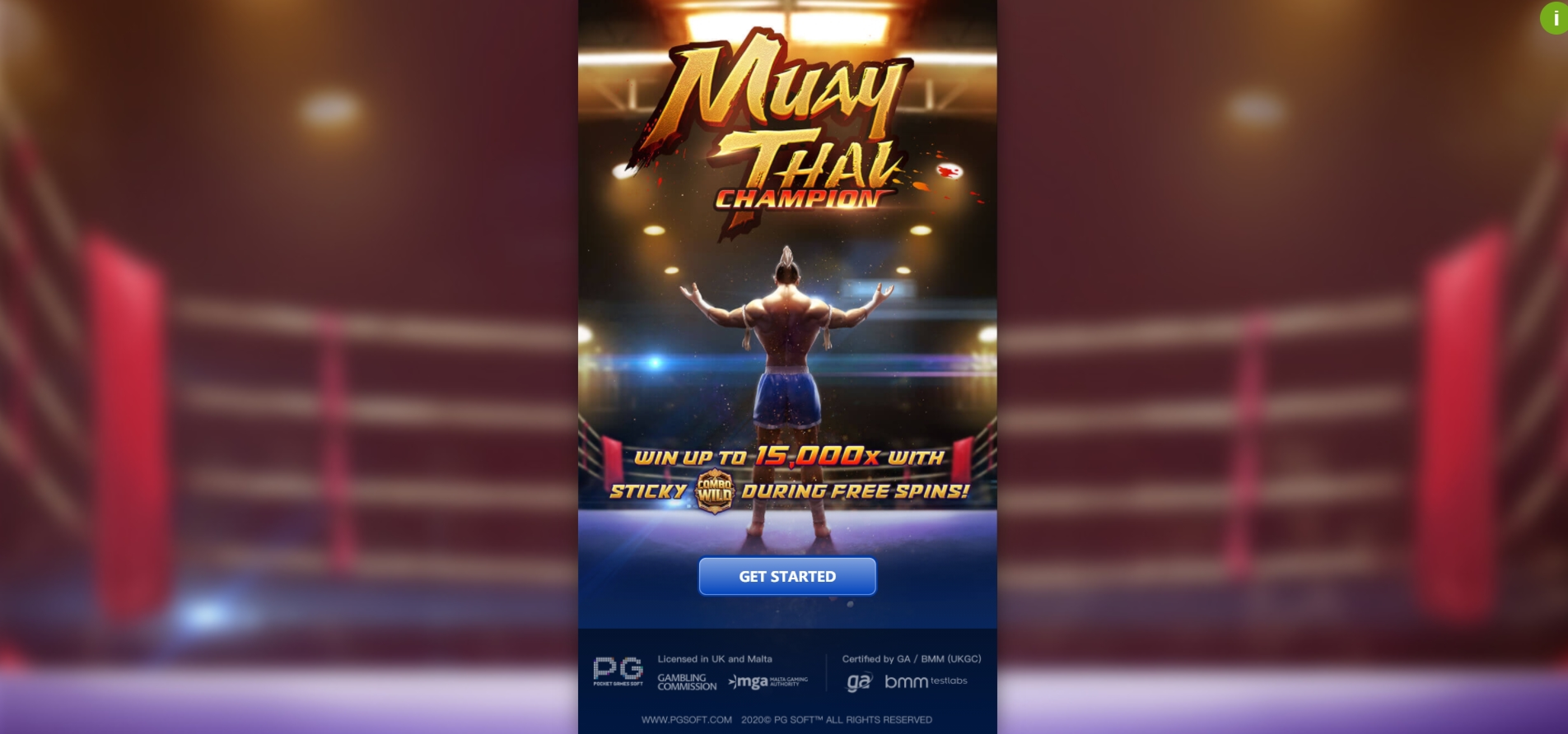 Play Muay Thai Champion Free Casino Slot Game by PG Soft