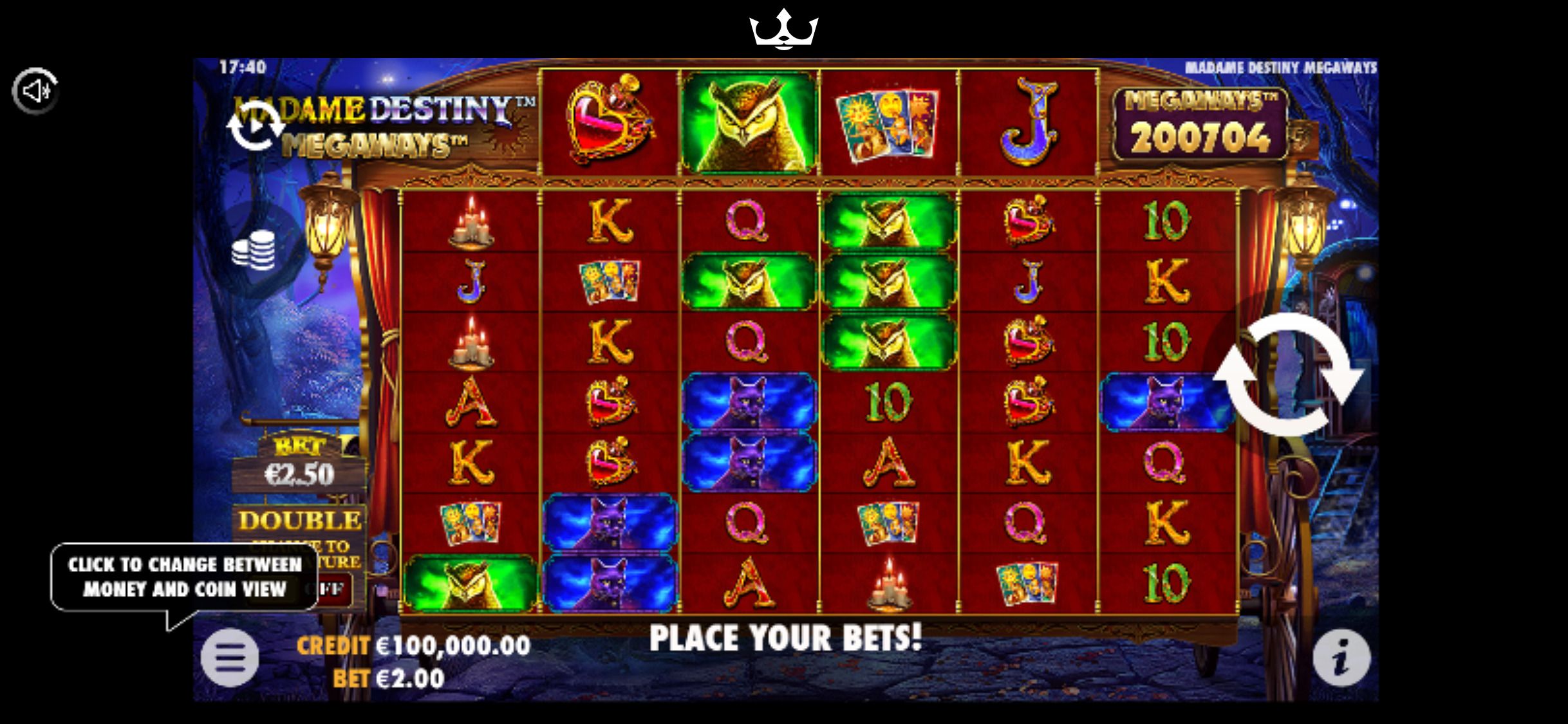 Royal Panda Casino Mobile Slot Games Review