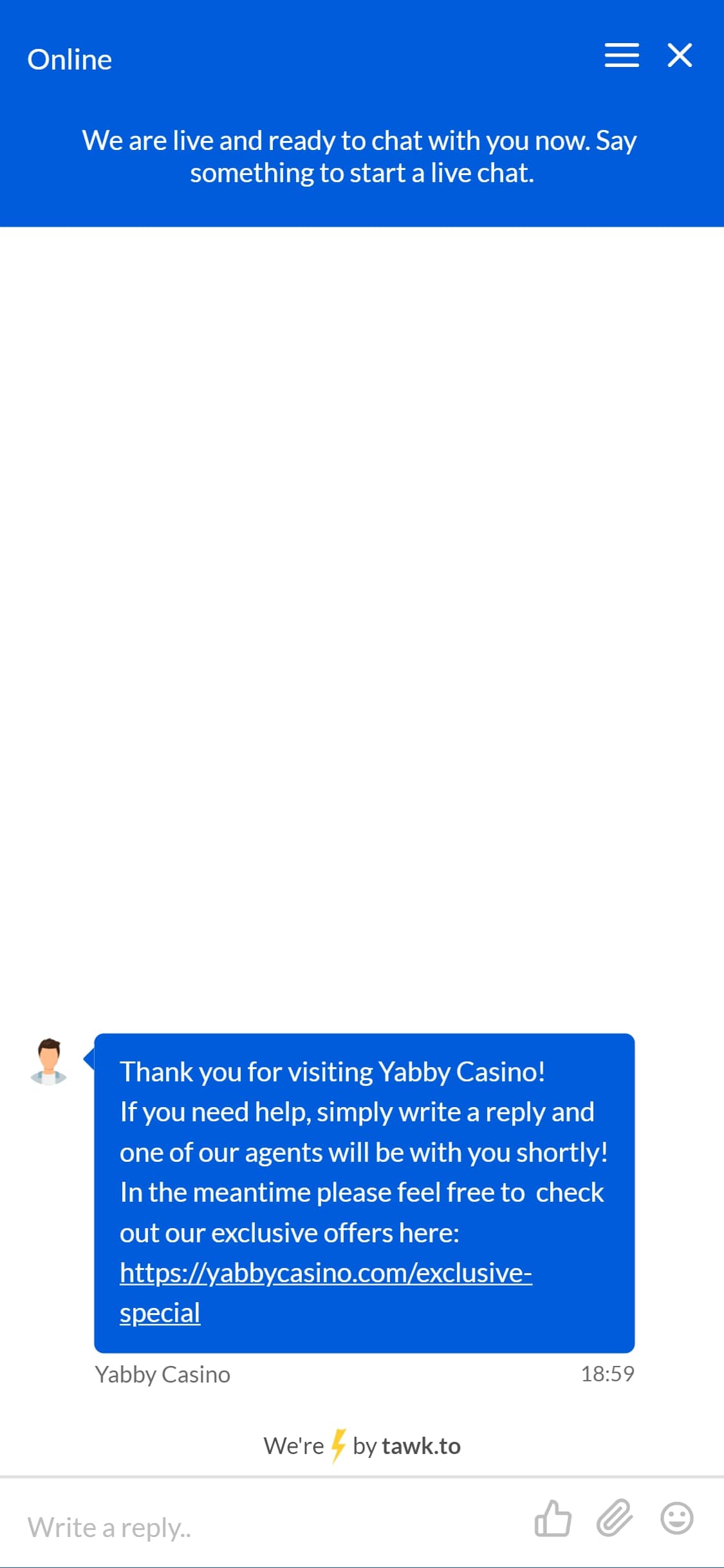 Yabby Casino Mobile Support Review