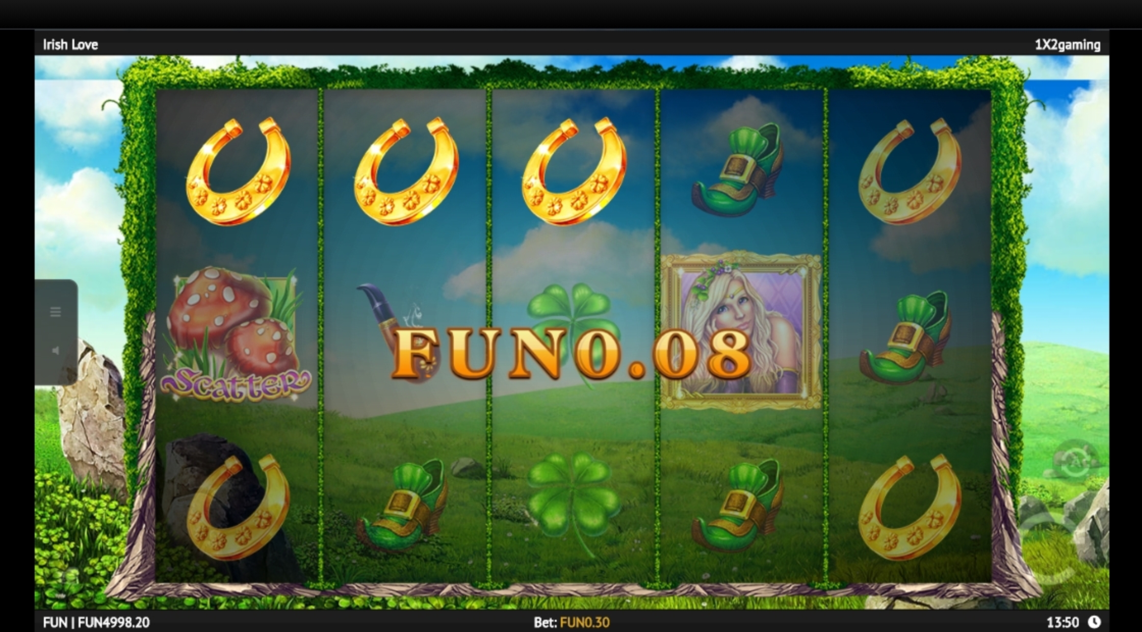 Win Money in Irish Love Free Slot Game by 1x2 Gaming
