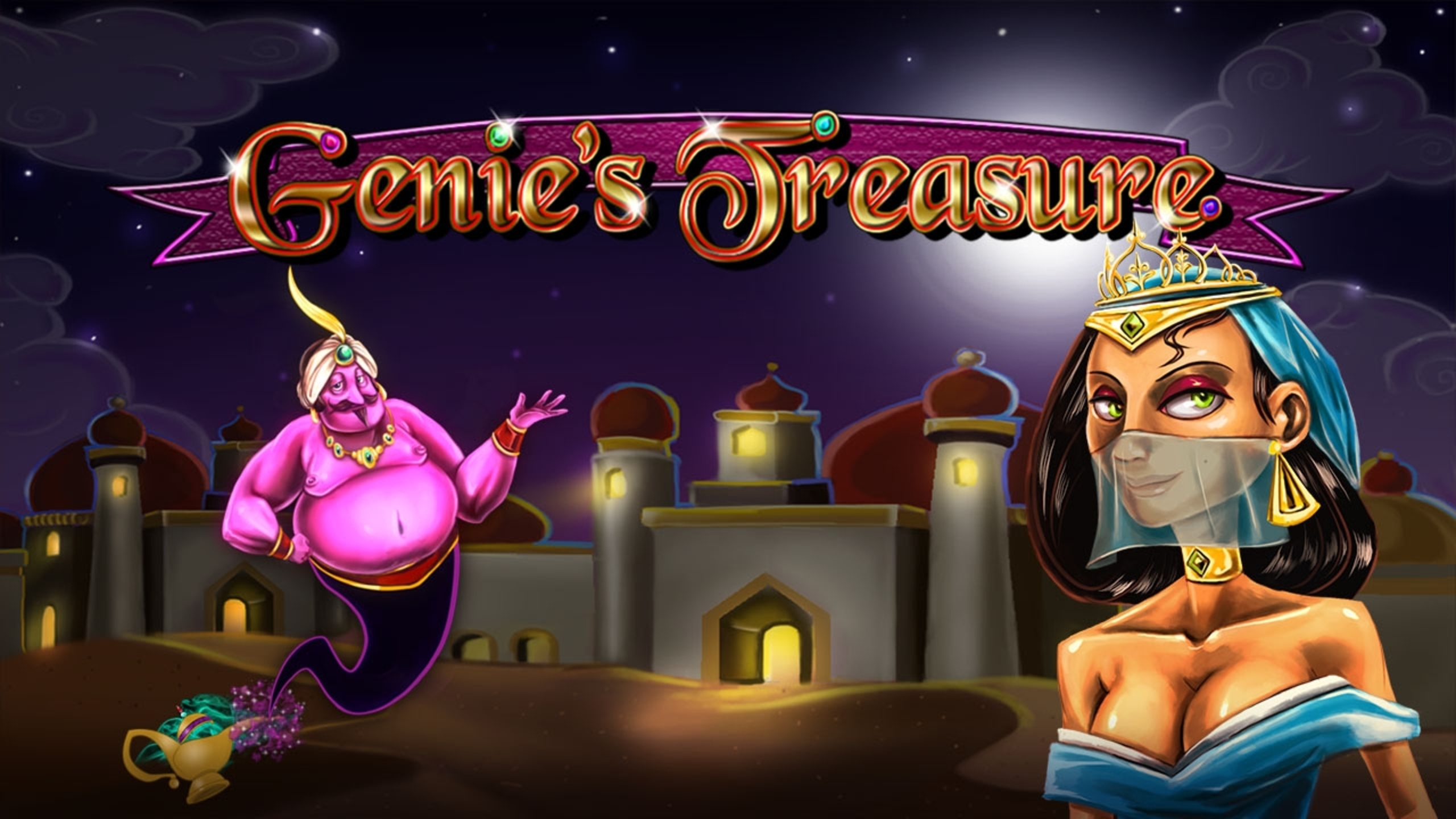 The Genie's Treasure Online Slot Demo Game by 2 By 2 Gaming