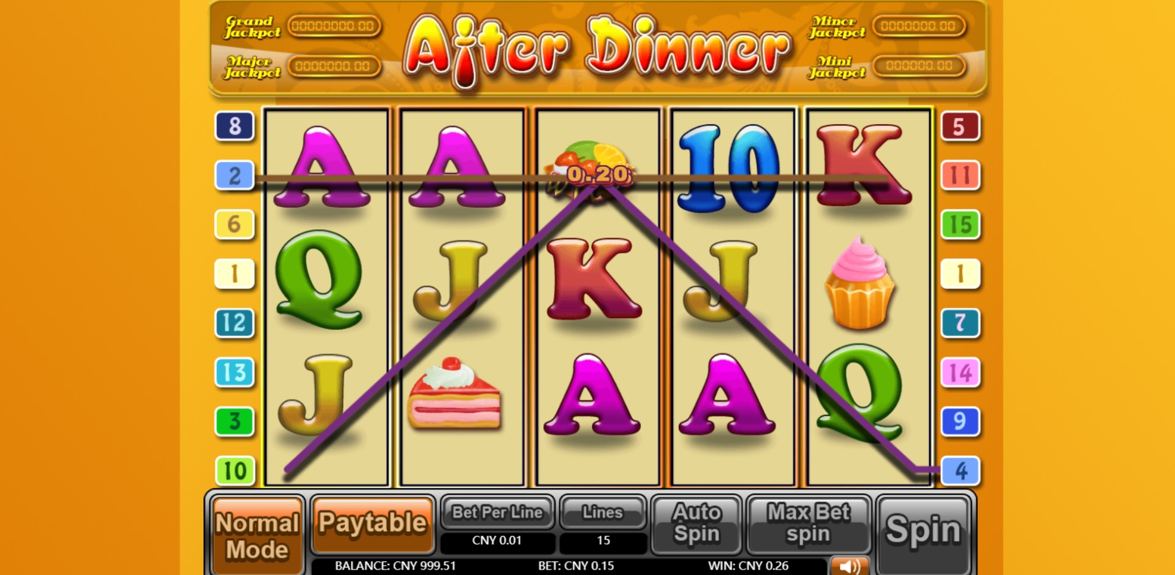Win Money in After Dinner Free Slot Game by Aiwin Games