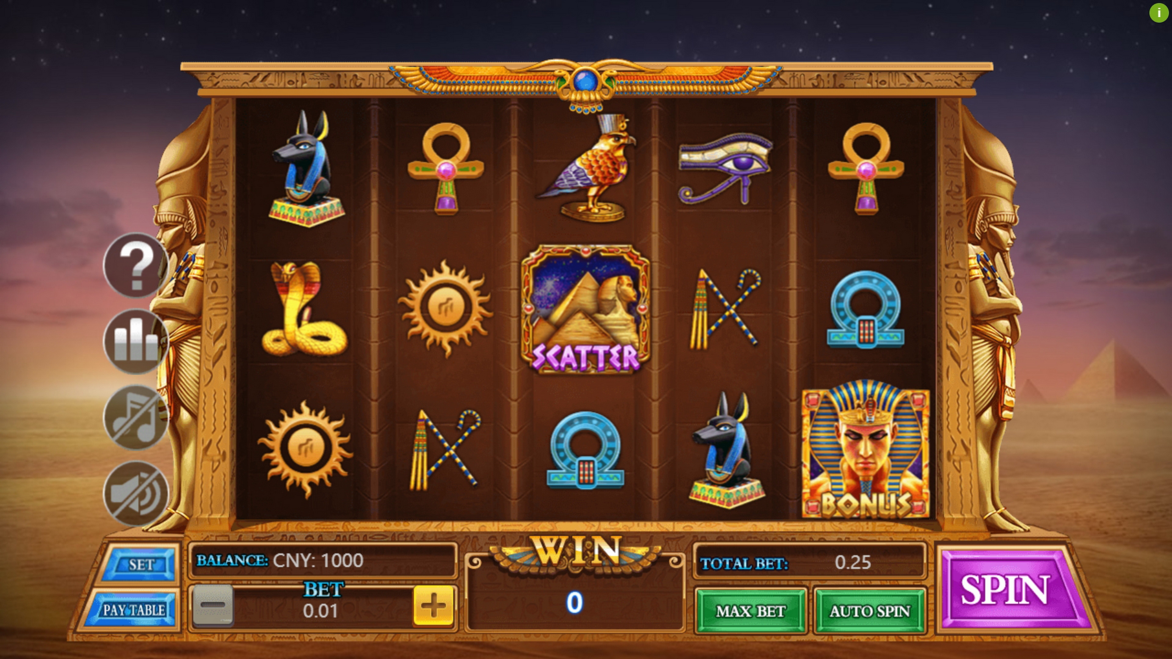 Win Money in Pharaos Treasure (Aiwin Games) Free Slot Game by Aiwin Games