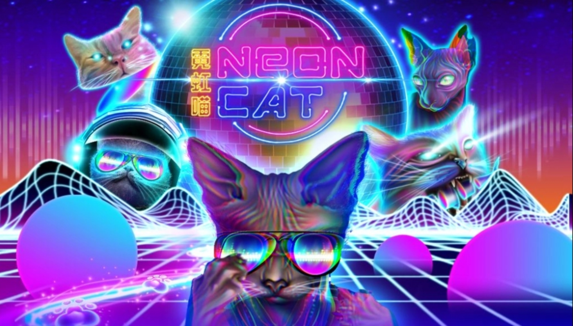 The Neon Cat Online Slot Demo Game by AllWaySpin