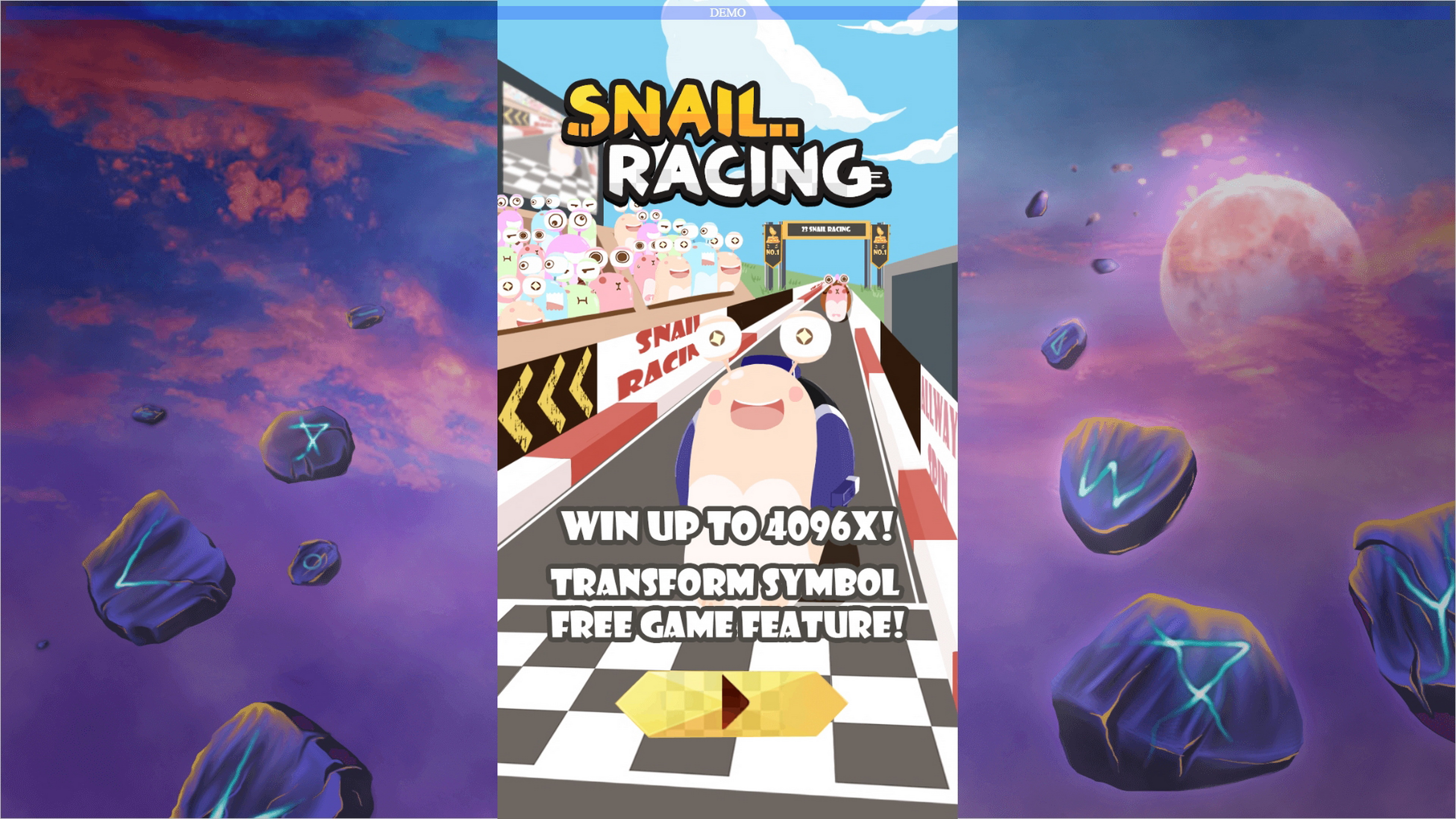 Play Snail Racing Free Casino Slot Game by AllWaySpin