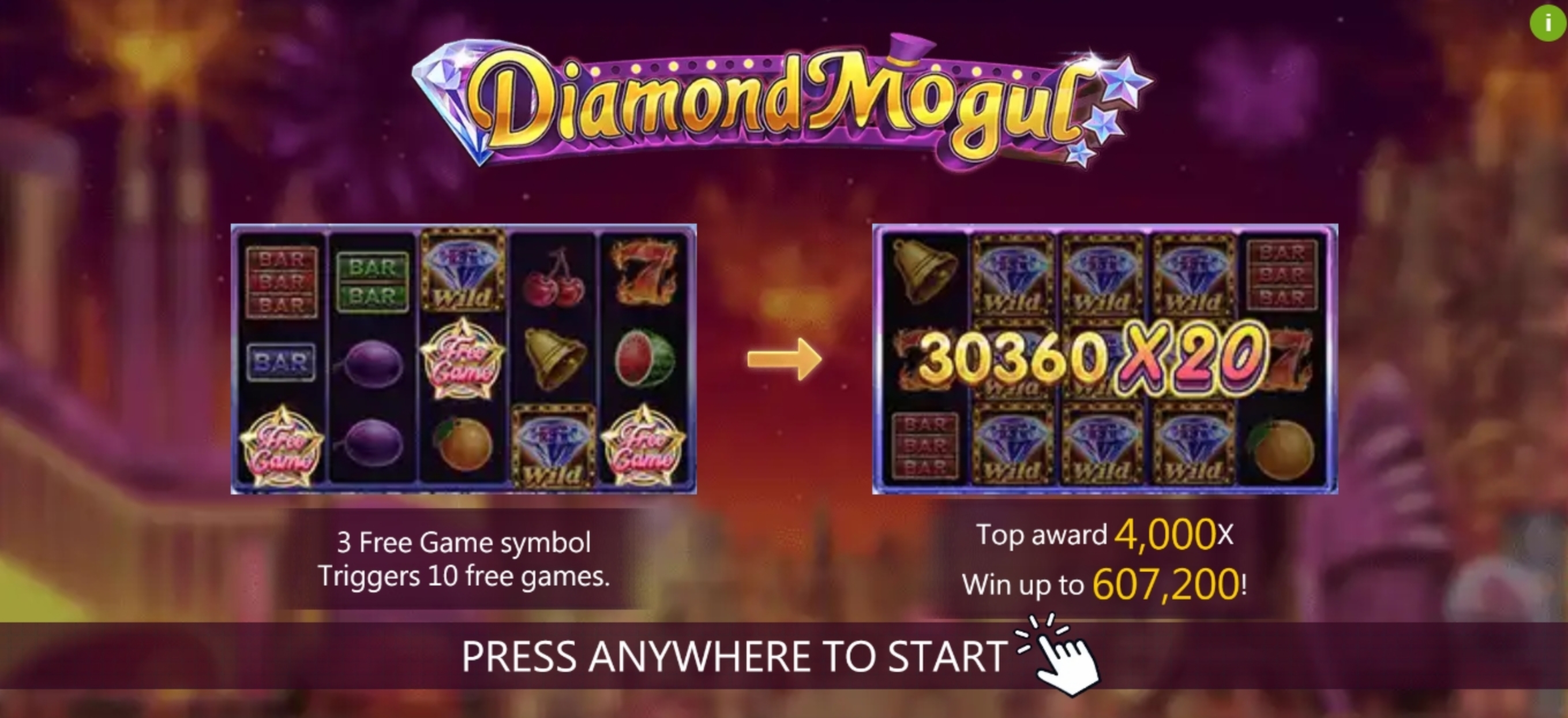 Play Diamond Mogul Free Casino Slot Game by Dragoon Soft