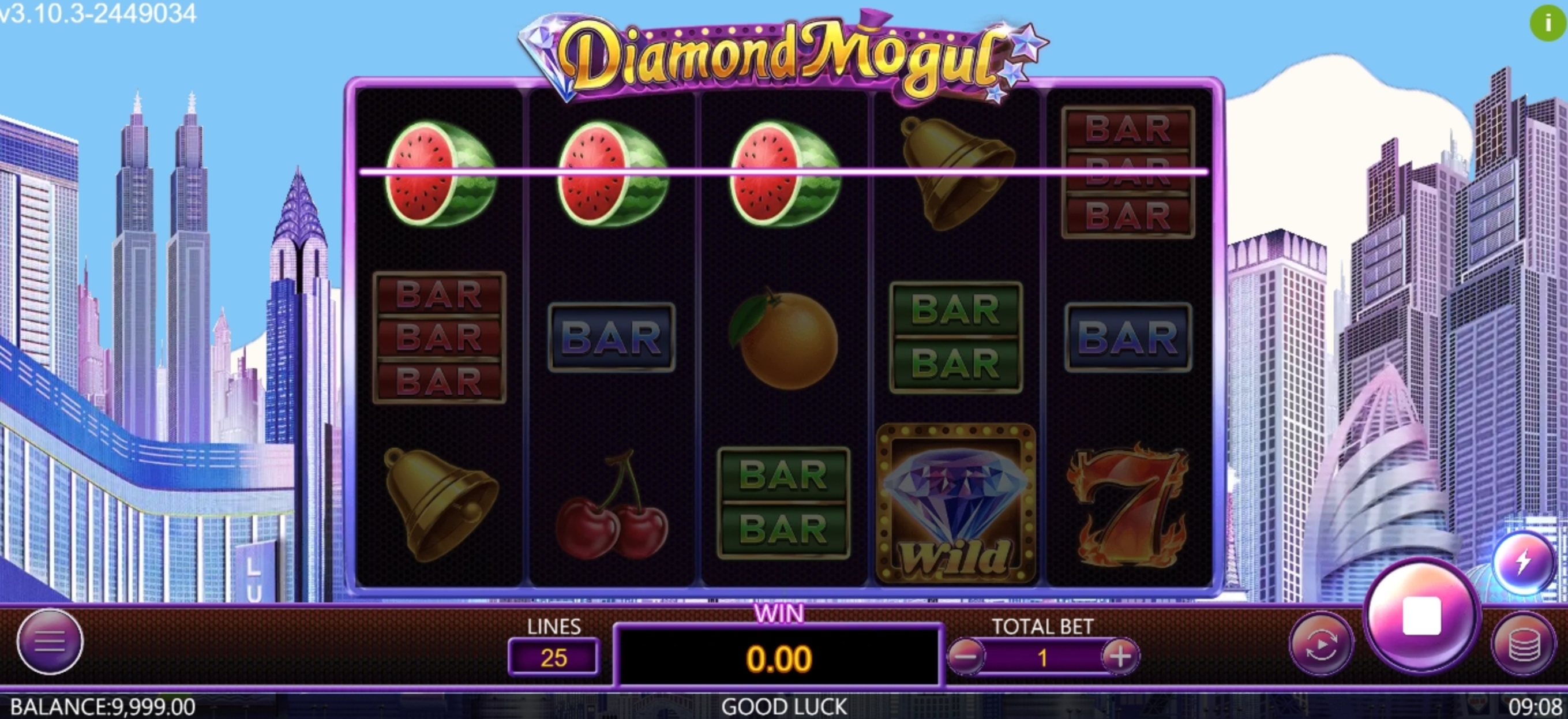 Win Money in Diamond Mogul Free Slot Game by Dragoon Soft