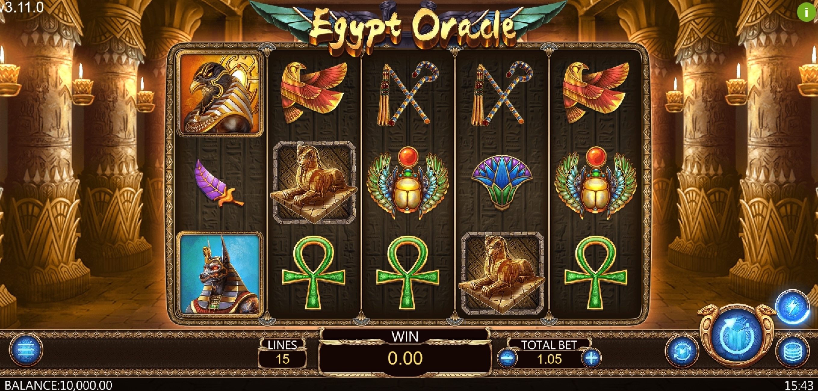 Reels in Egypt Oracle Slot Game by Dragoon Soft