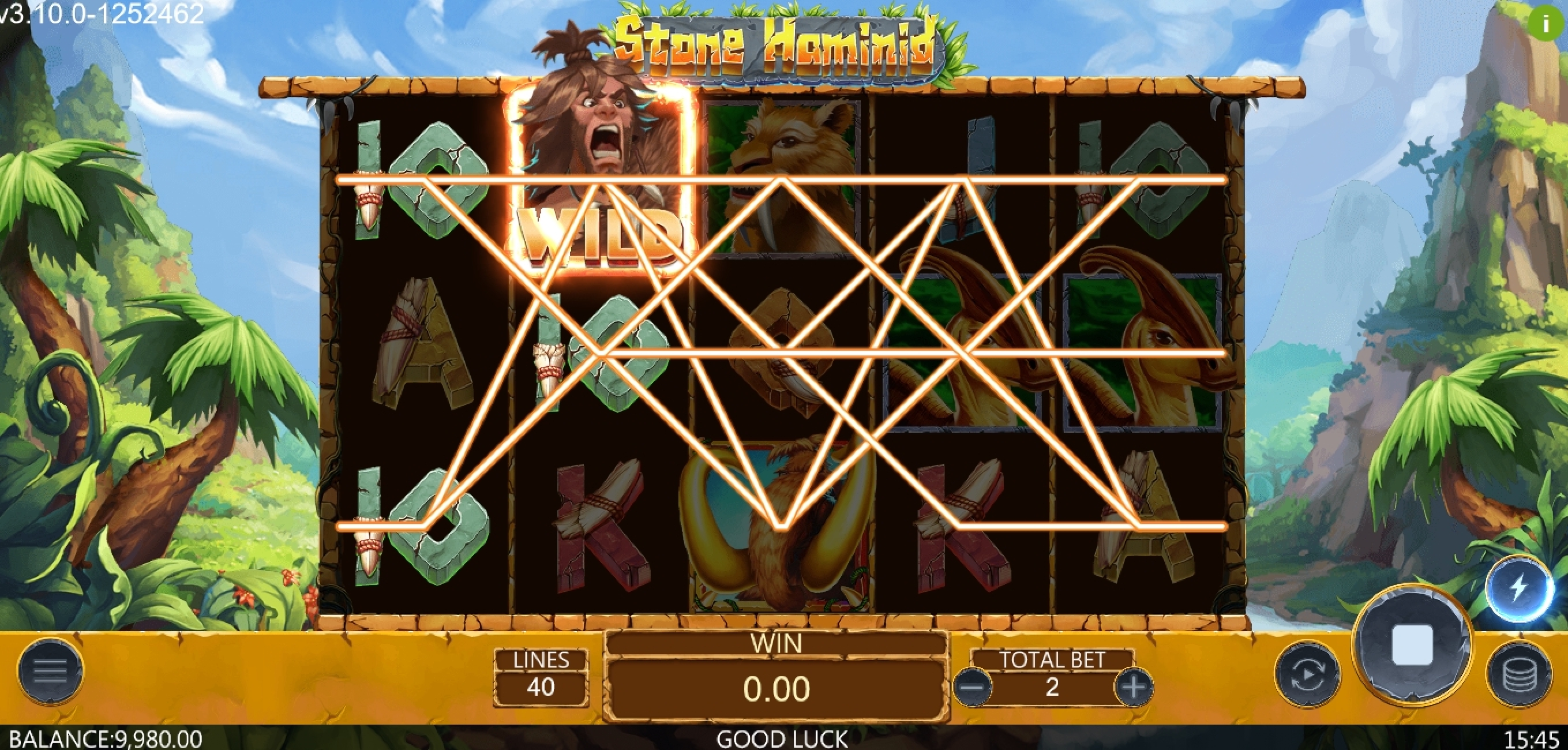 Win Money in Stone Hominid Free Slot Game by Dragoon Soft