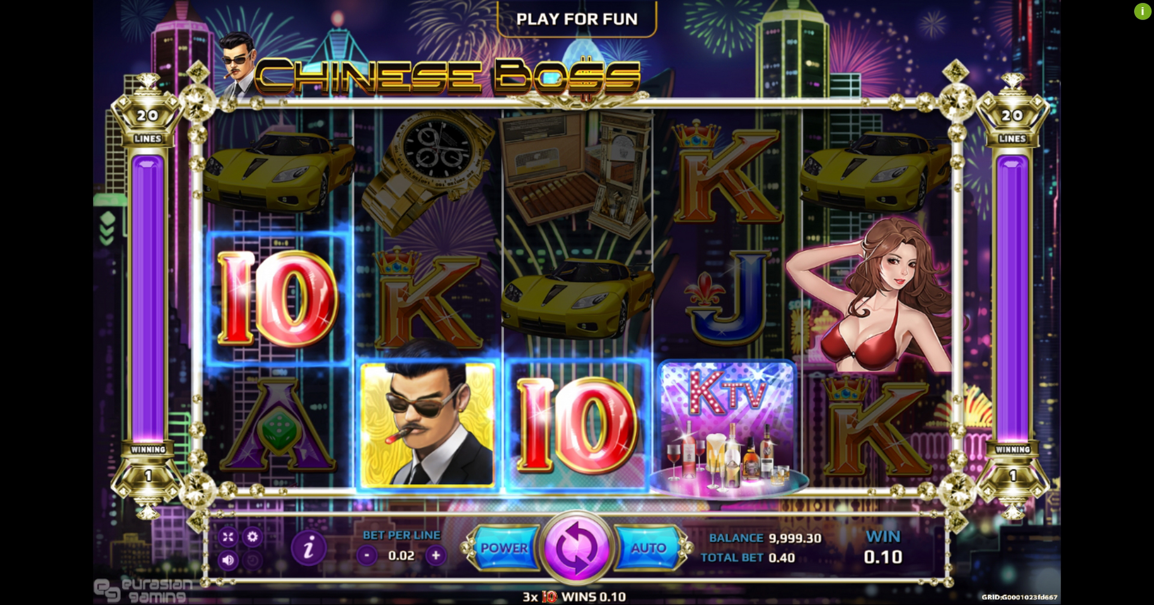 Win Money in Chinese Boss Free Slot Game by EAgaming