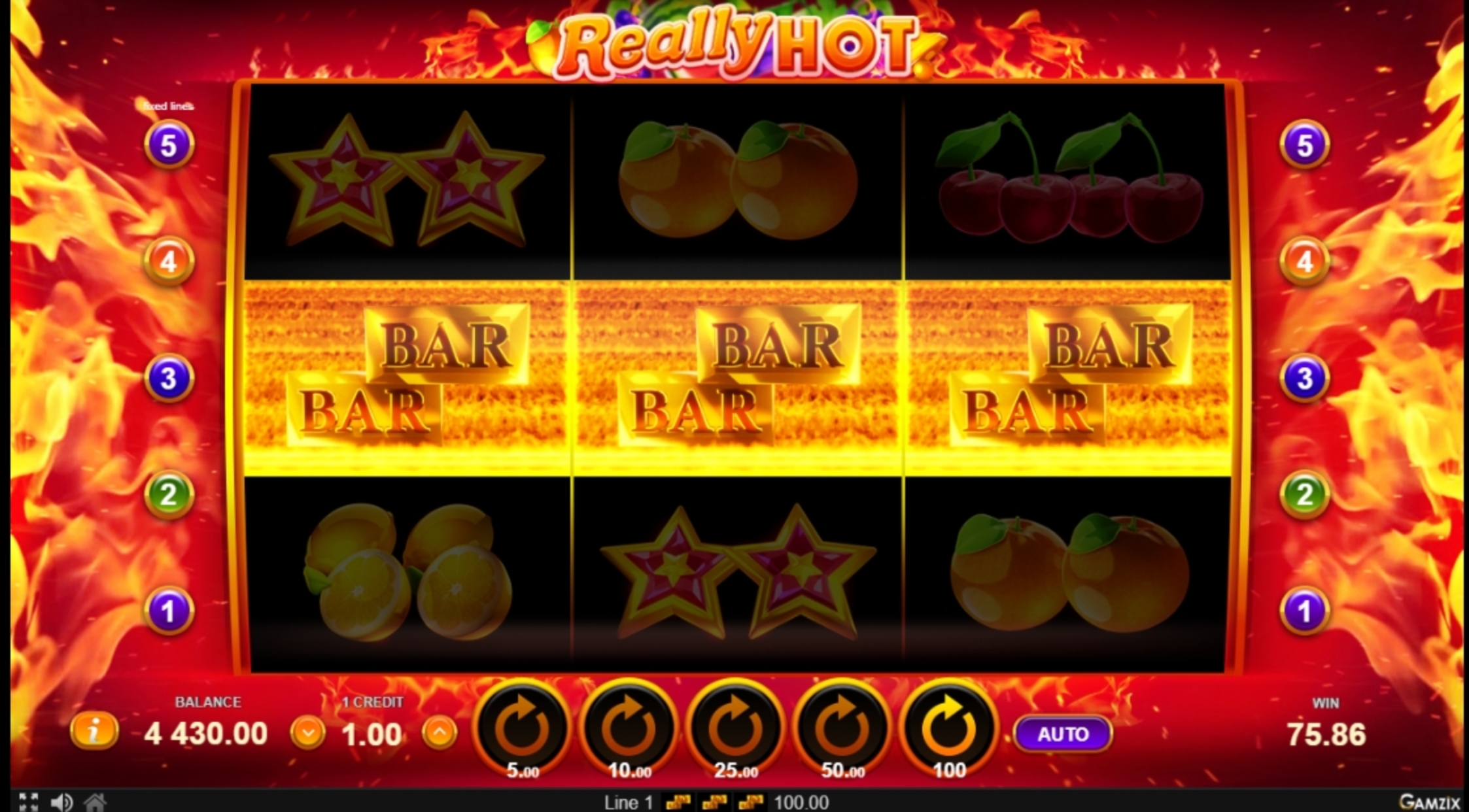 Win Money in Really Hot Free Slot Game by Gamzix