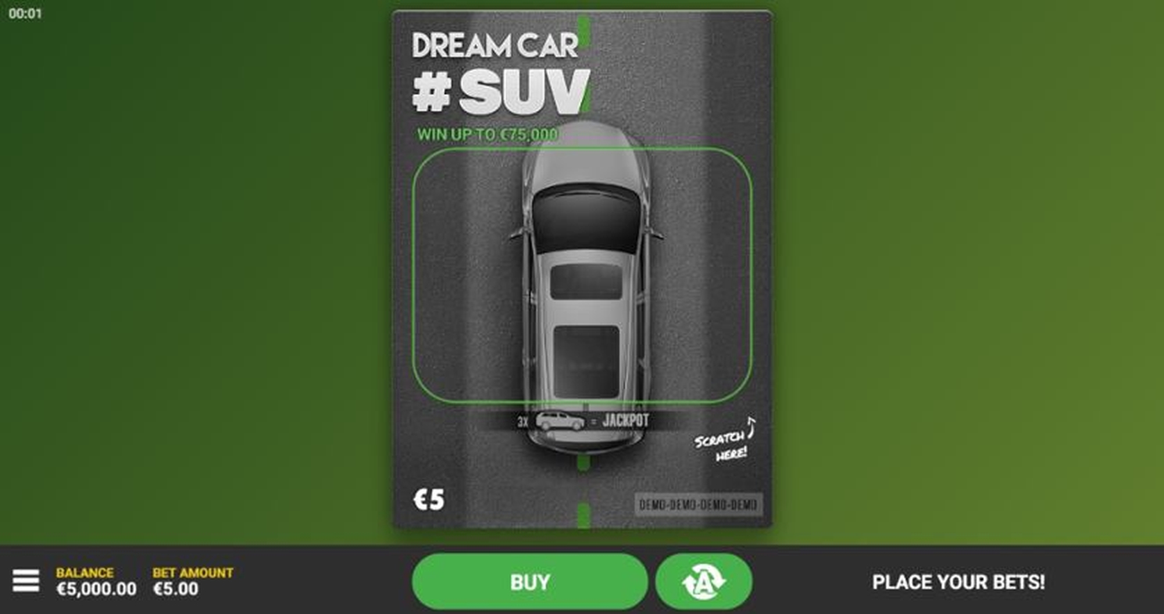 The Dream Car Suv Online Slot Demo Game by Hacksaw Gaming