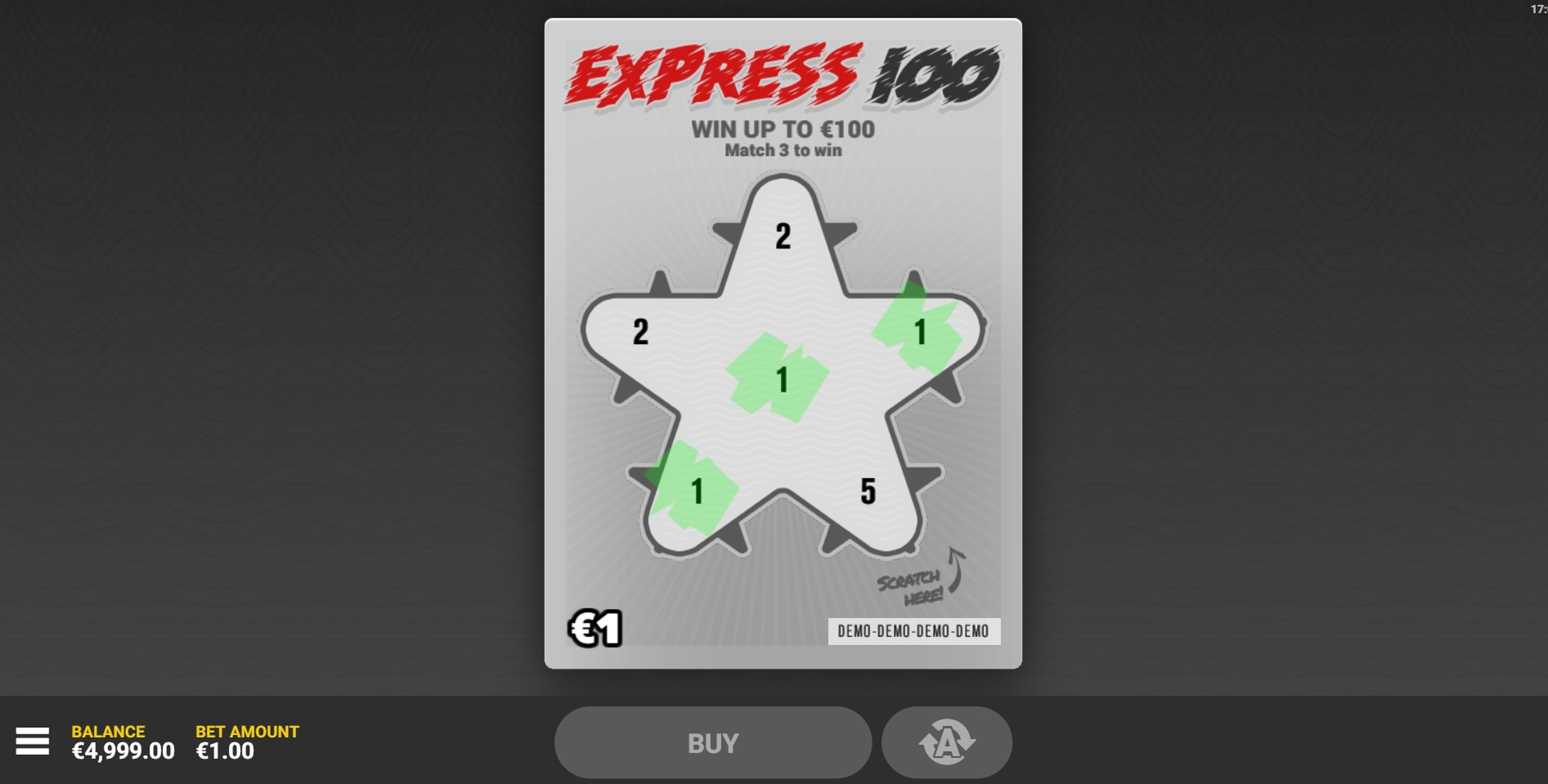 Win Money in Express 100 Free Slot Game by Hacksaw Gaming