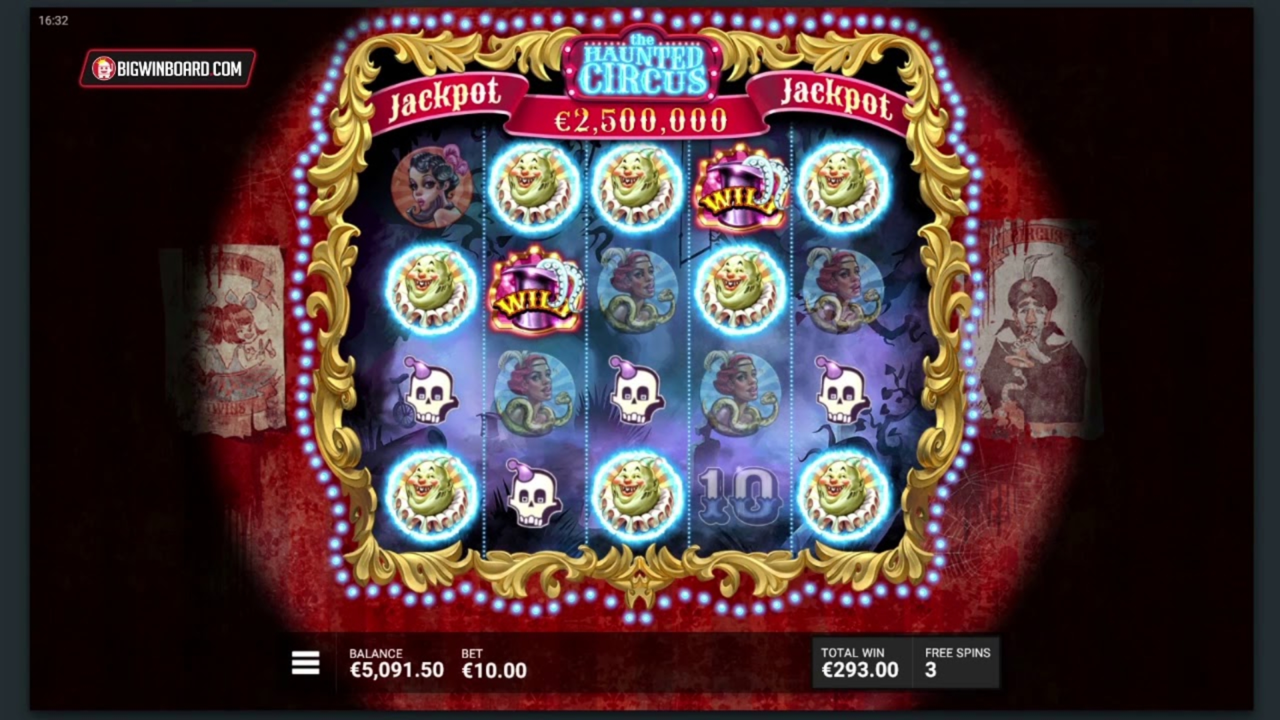 The Haunted Circus Online Slot Demo Game by Hacksaw Gaming
