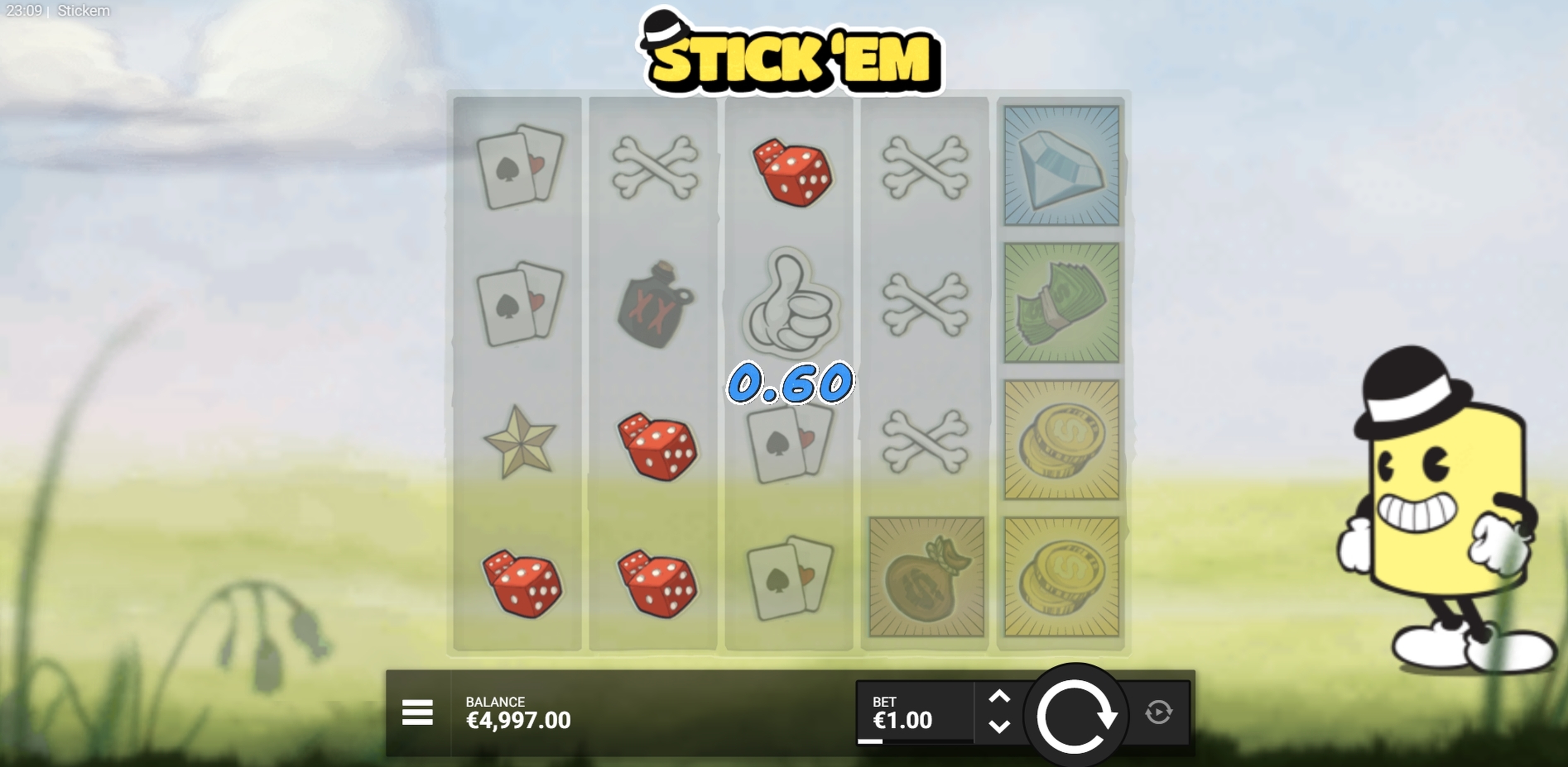 Win Money in Stick 'Em Free Slot Game by Hacksaw Gaming
