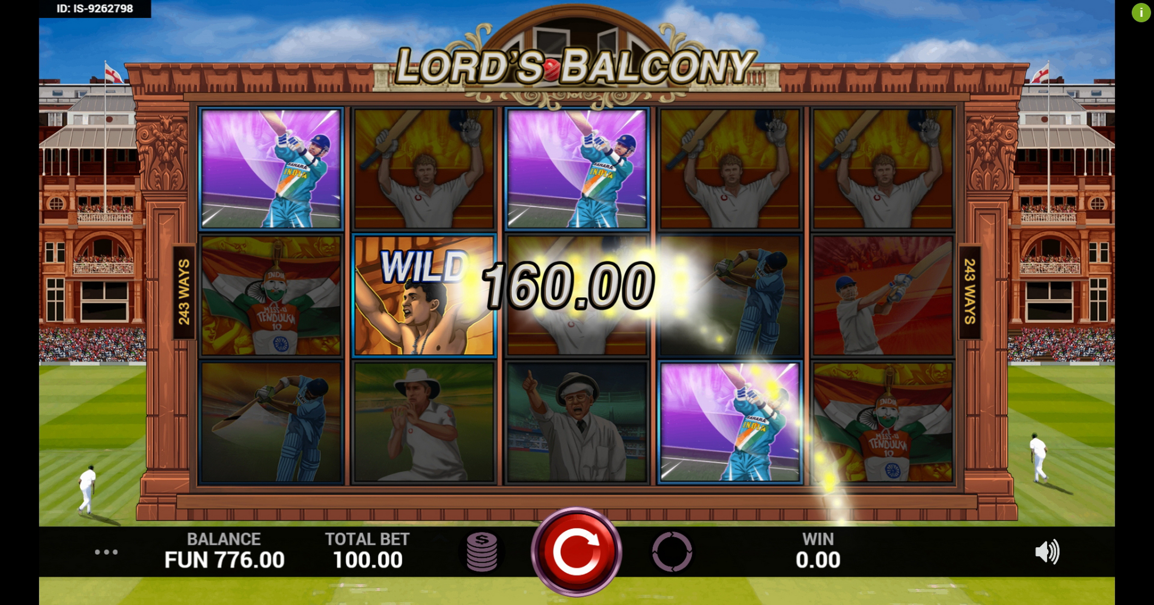 Win Money in Lords Balcony Free Slot Game by Indi Slots