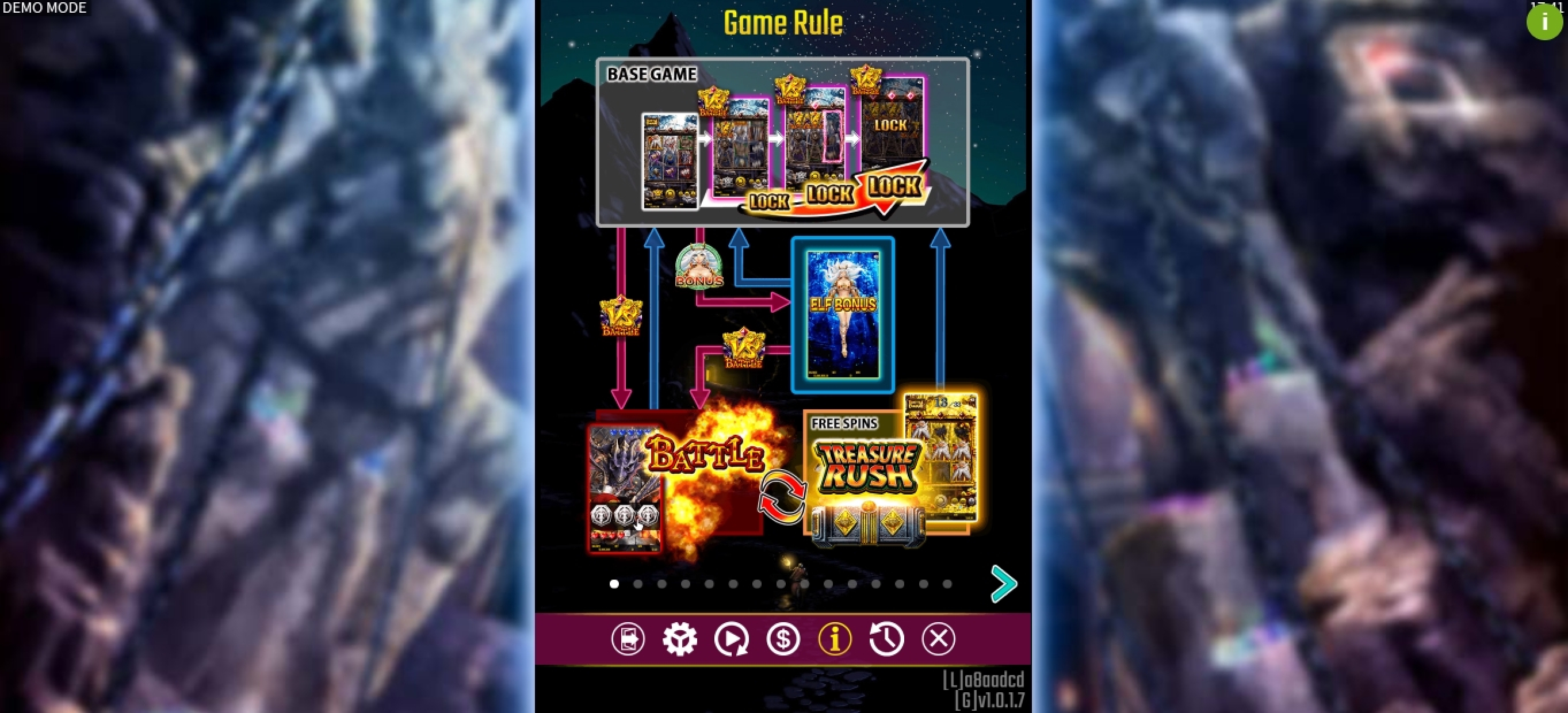 Info of Battle Dwarf Slot Game by JTG