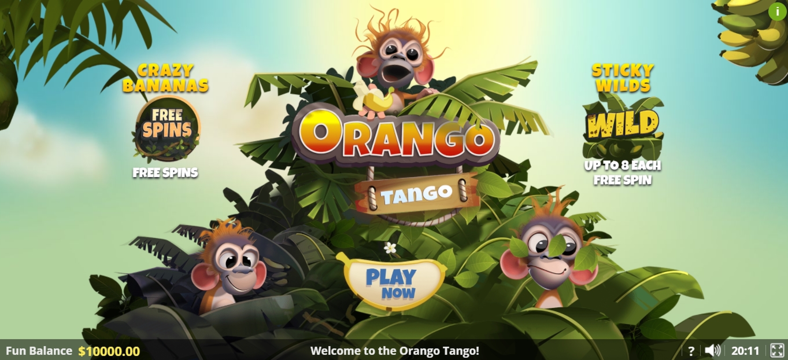 Play Orango Tango Free Casino Slot Game by Lady Luck Games