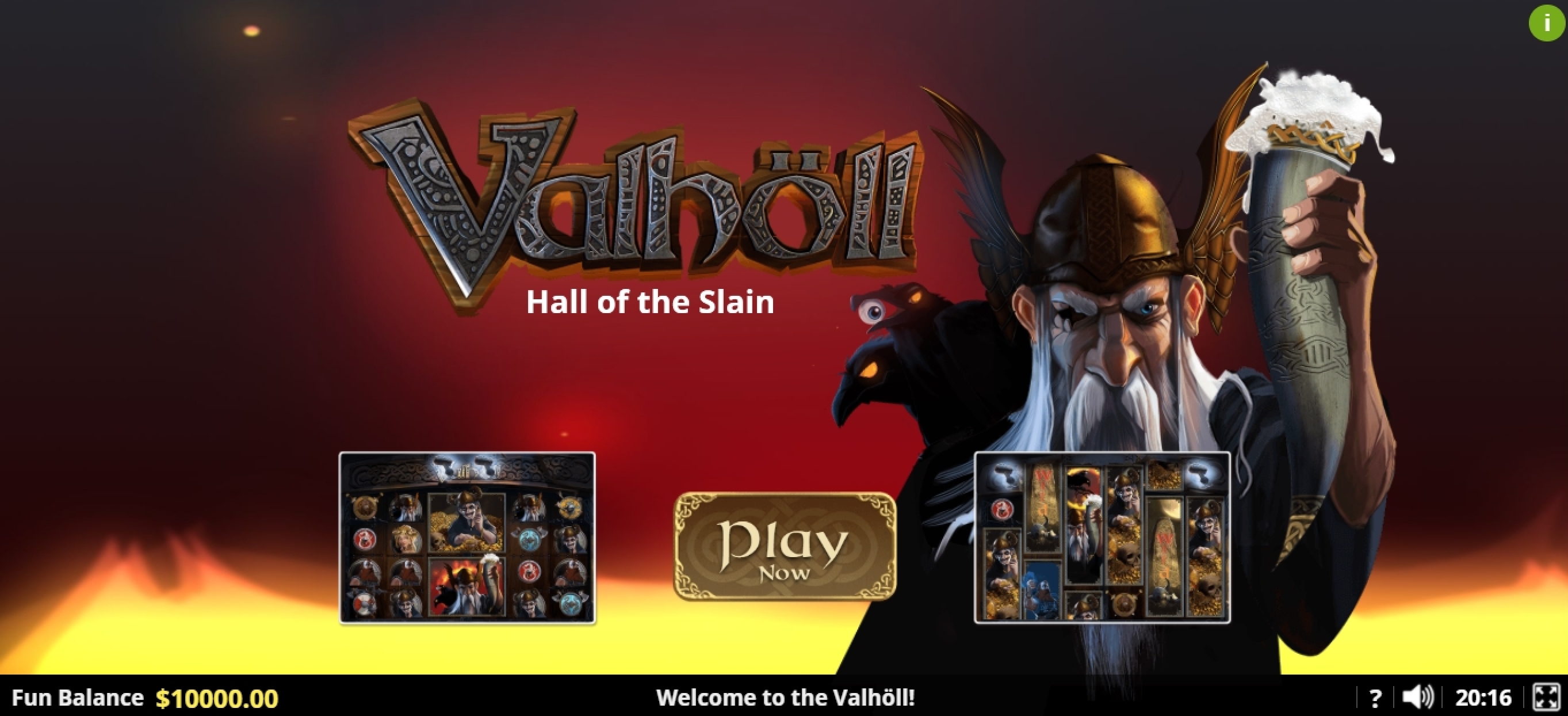 Play Valhôll Hall of The Slain Free Casino Slot Game by Lady Luck Games