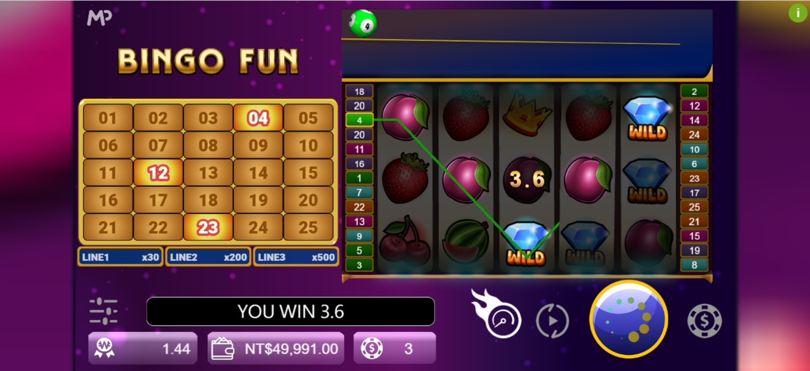Win Money in Bingo Fun Free Slot Game by Manna Play