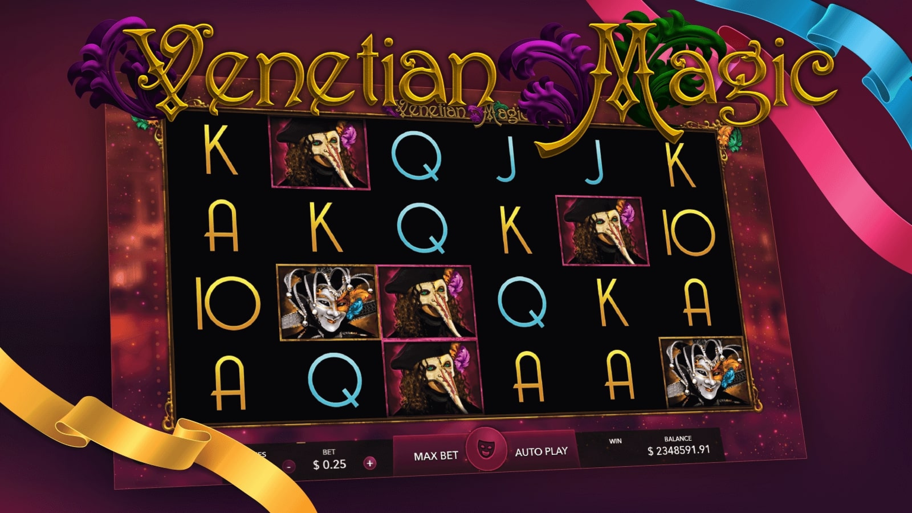 The Venetian Magic Online Slot Demo Game by Mascot Gaming
