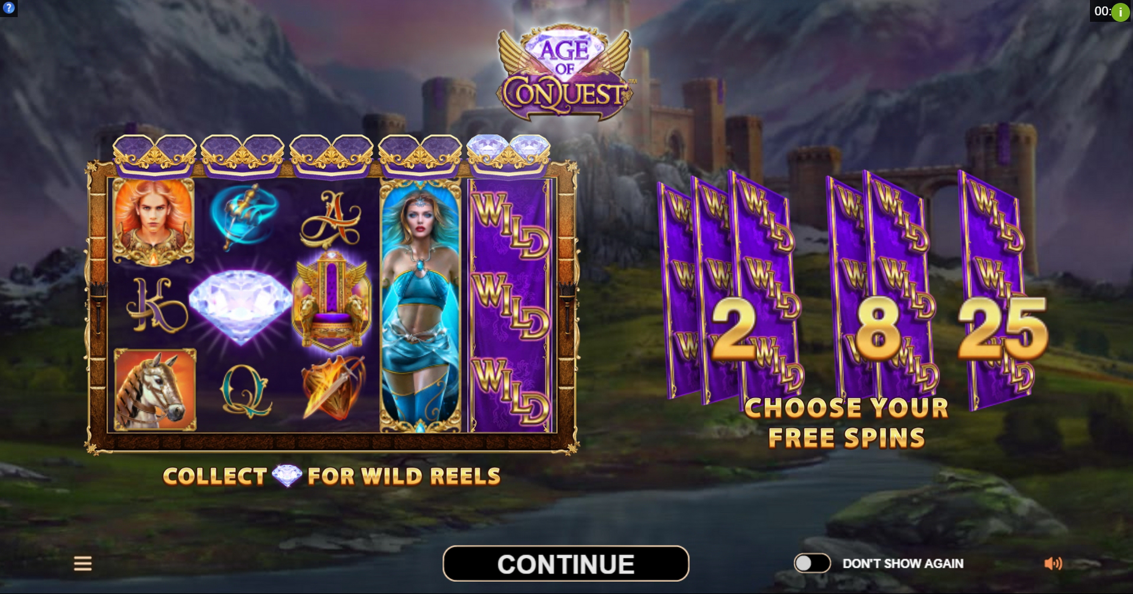 Play Age of Conquest Free Casino Slot Game by Neon Valley Studios