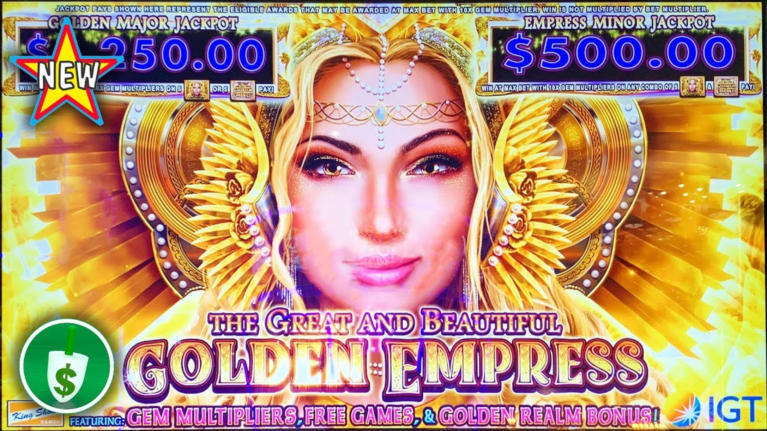 The Golden Empress Online Slot Demo Game by Slot Factory