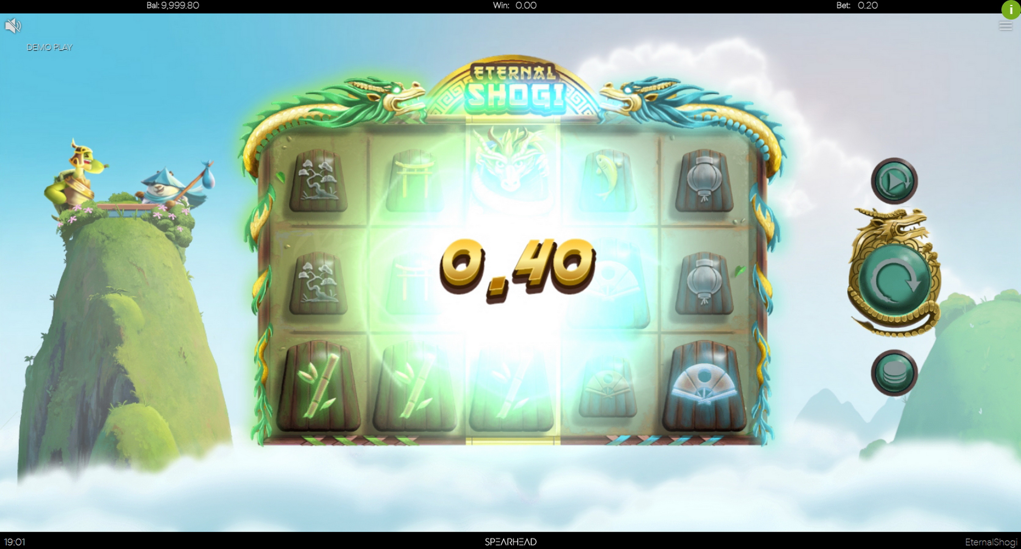 Win Money in Eternal Shogi Free Slot Game by Spearhead Studios