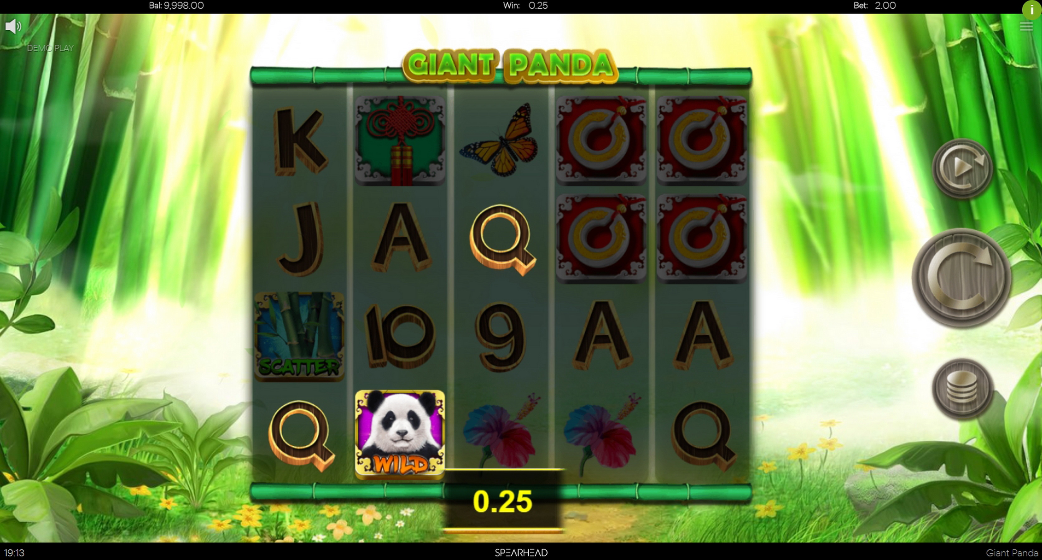 Win Money in Giant Panda Free Slot Game by Spearhead Studios