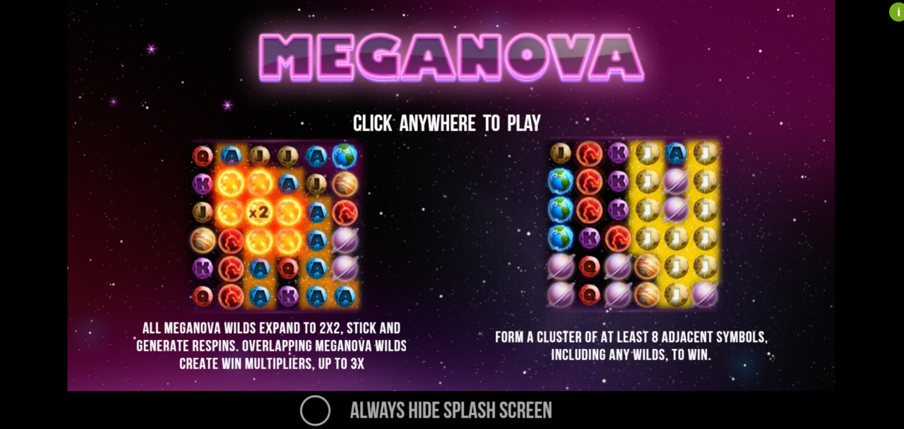 Play Meganova Free Casino Slot Game by Spearhead Studios