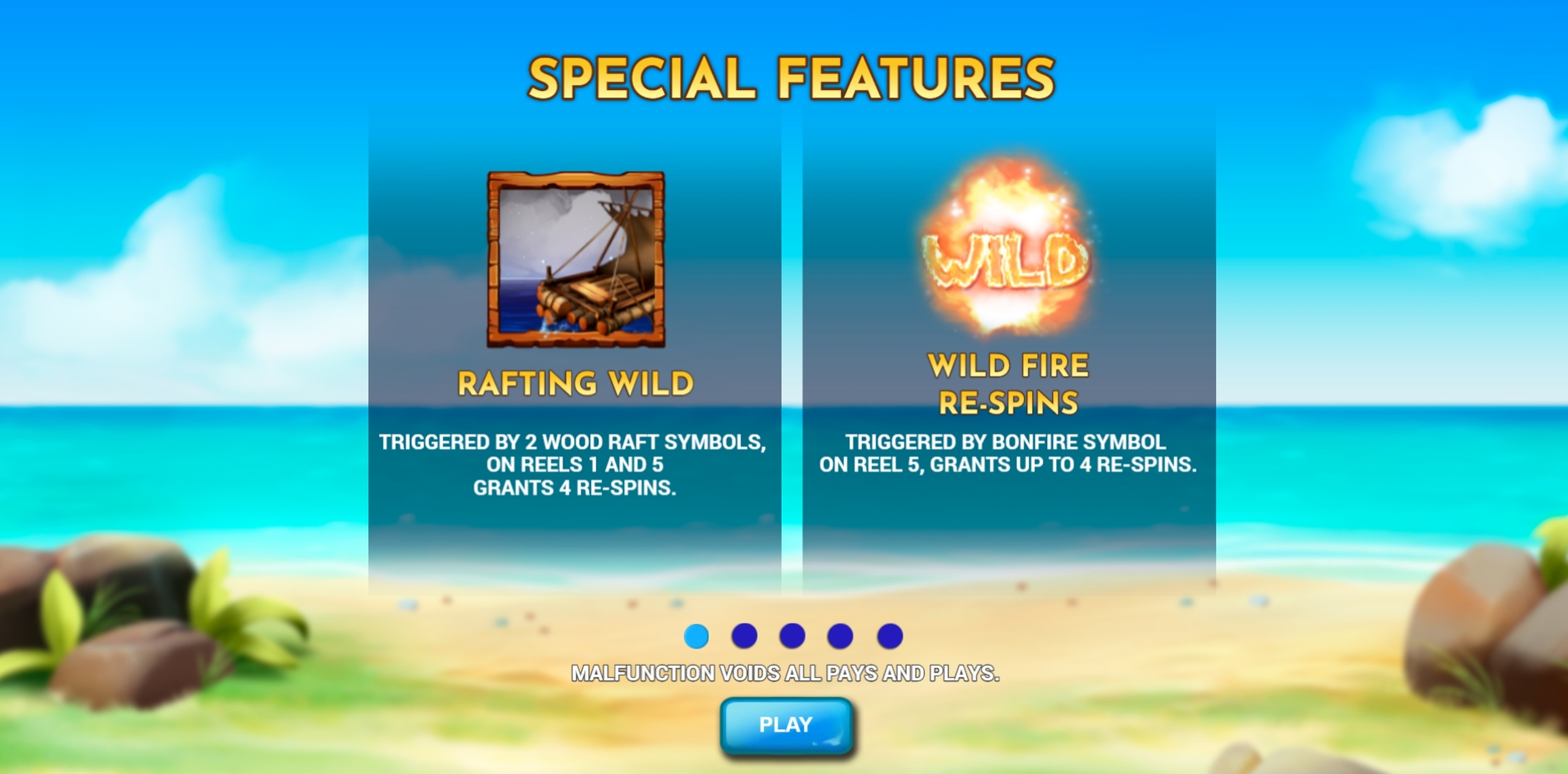 Play Spin Island Free Casino Slot Game by Vibra Gaming