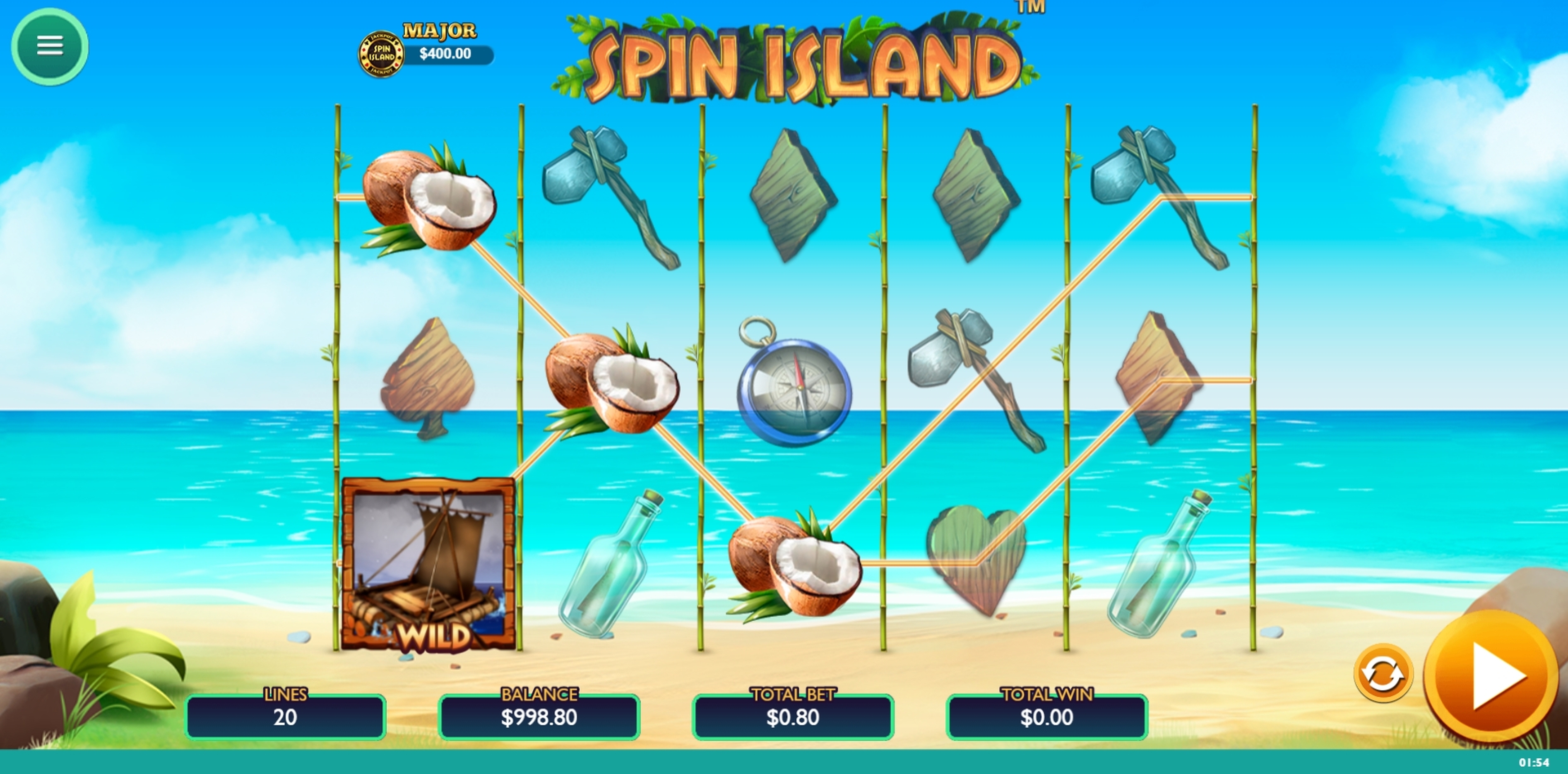 Win Money in Spin Island Free Slot Game by Vibra Gaming