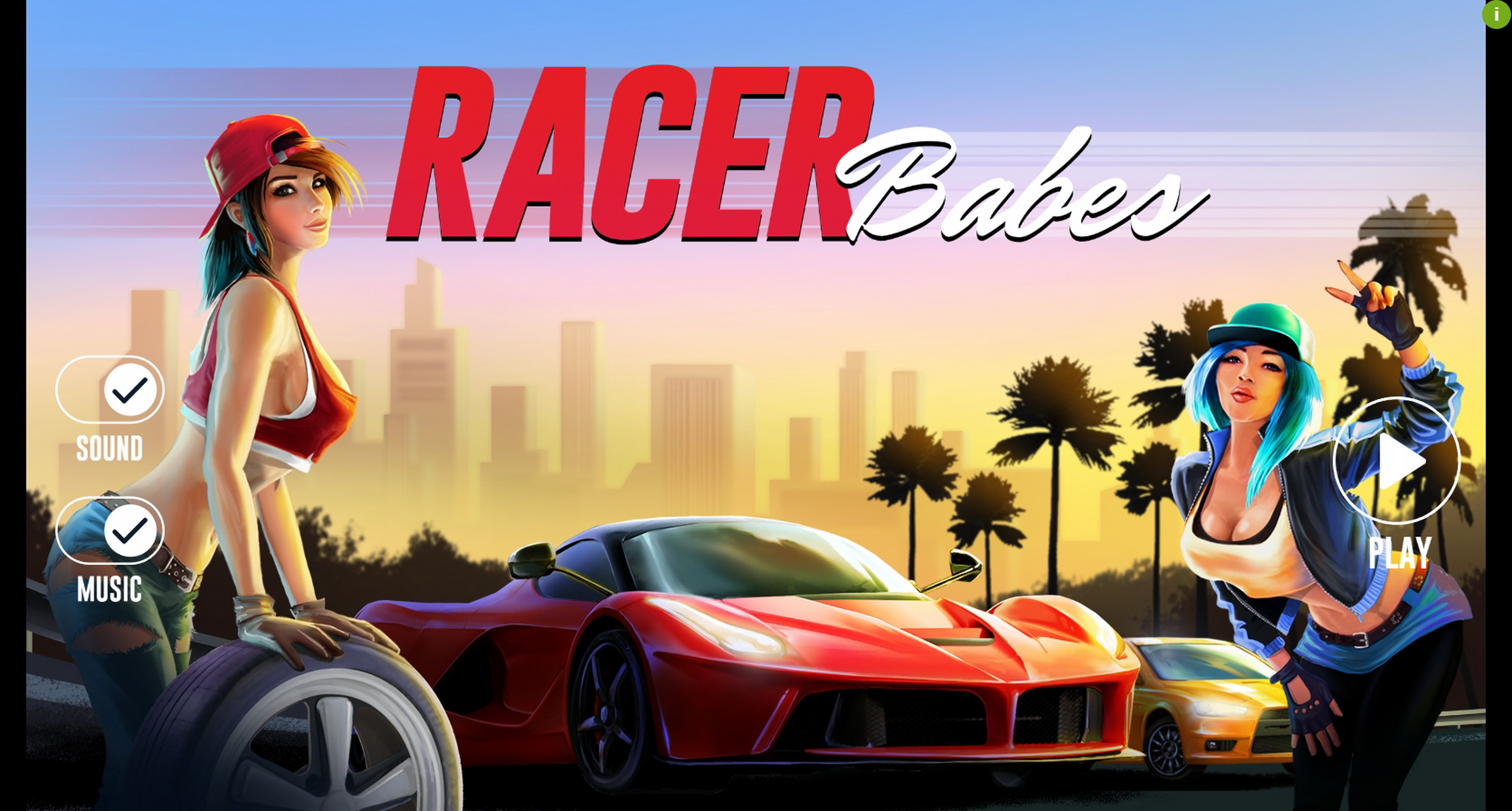 Play Racer Babes Free Casino Slot Game by Woohoo