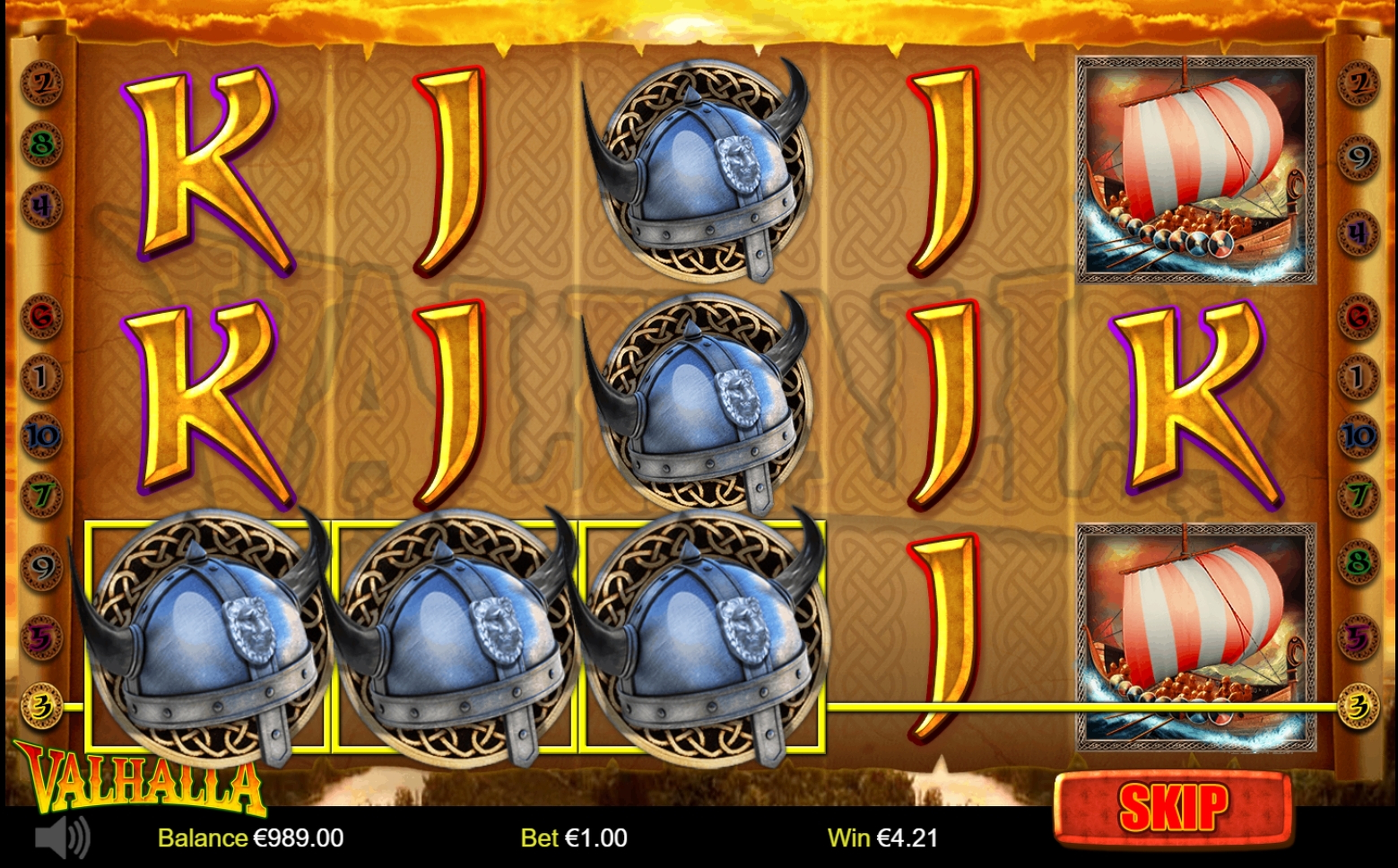 Win Money in Valhalla Free Slot Game by Betdigital