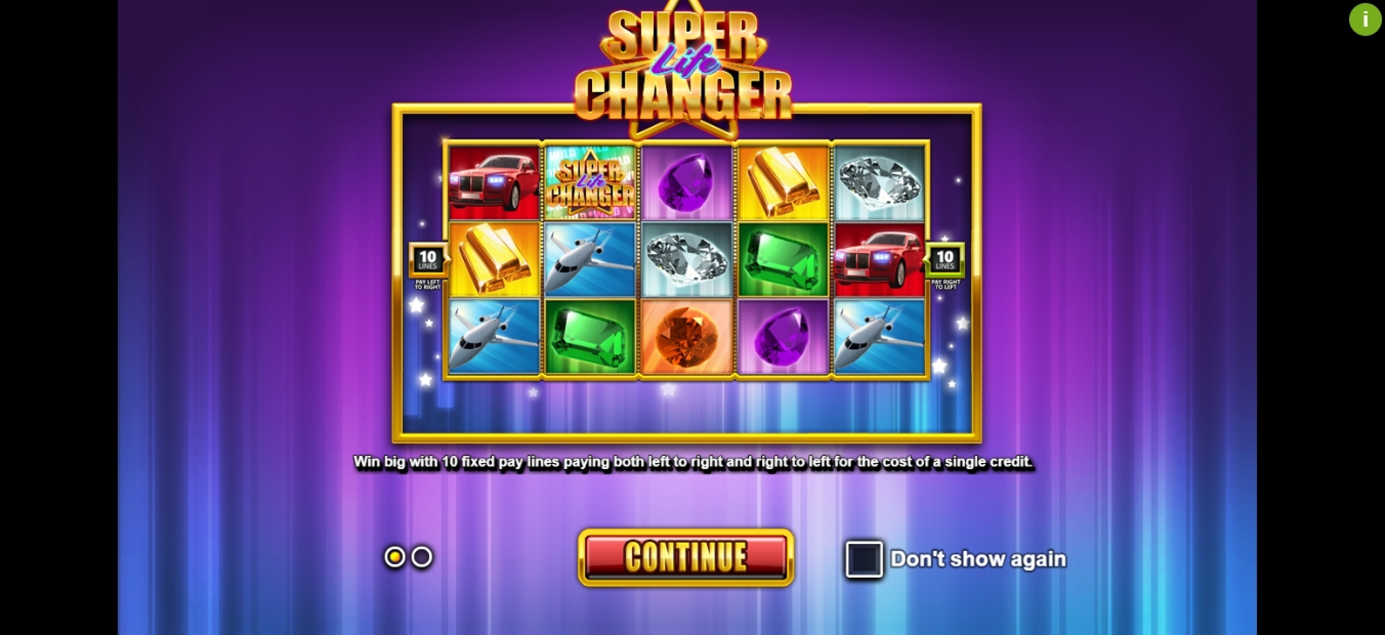 Play Super Life Changer Free Casino Slot Game by Betsson Group