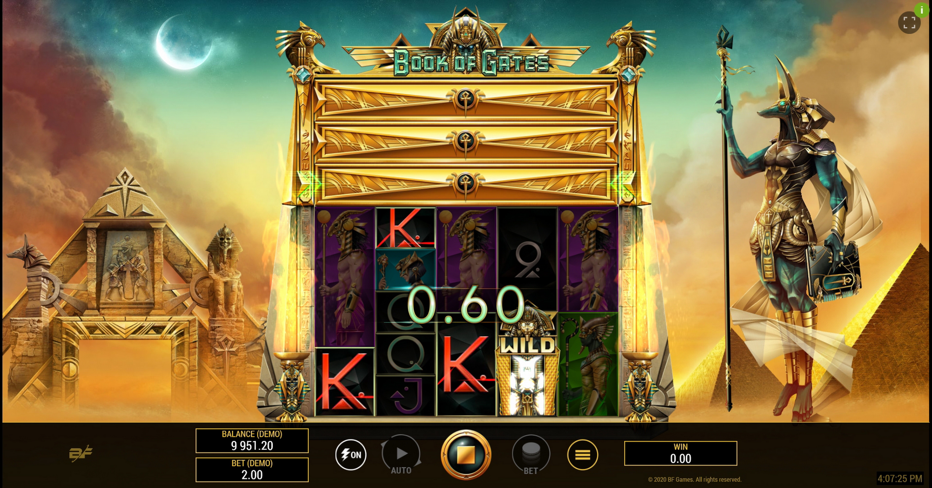Win Money in Book of Gates Free Slot Game by BF Games