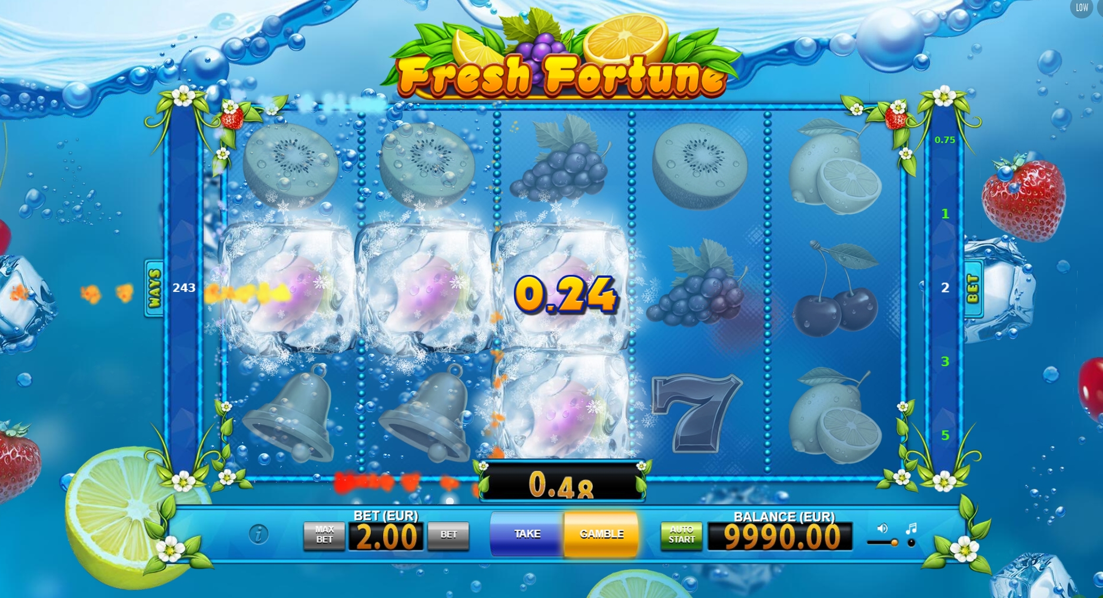 Win Money in Fresh Fortune Free Slot Game by BF Games