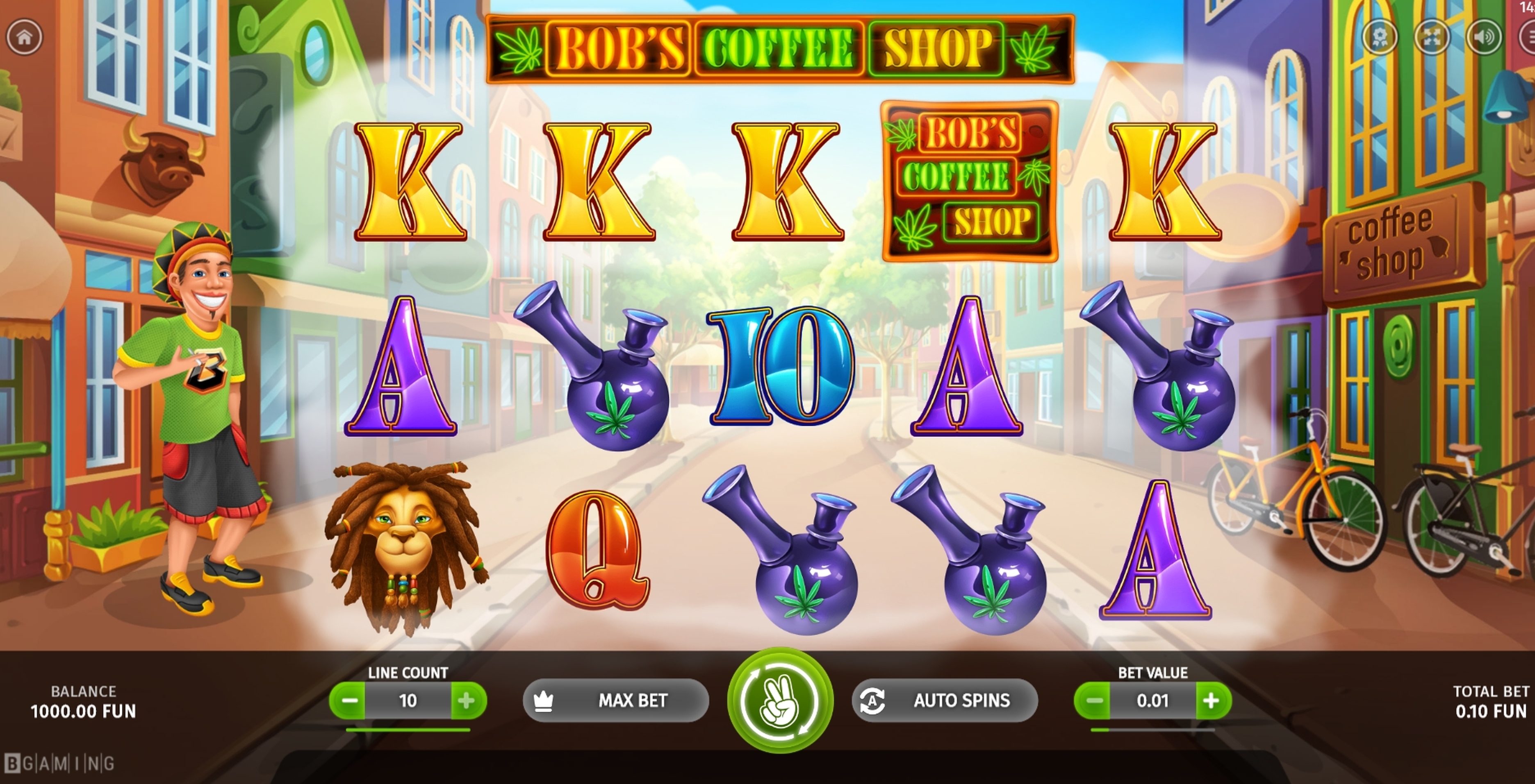 Reels in Bob's Coffee Shop Slot Game by BGAMING