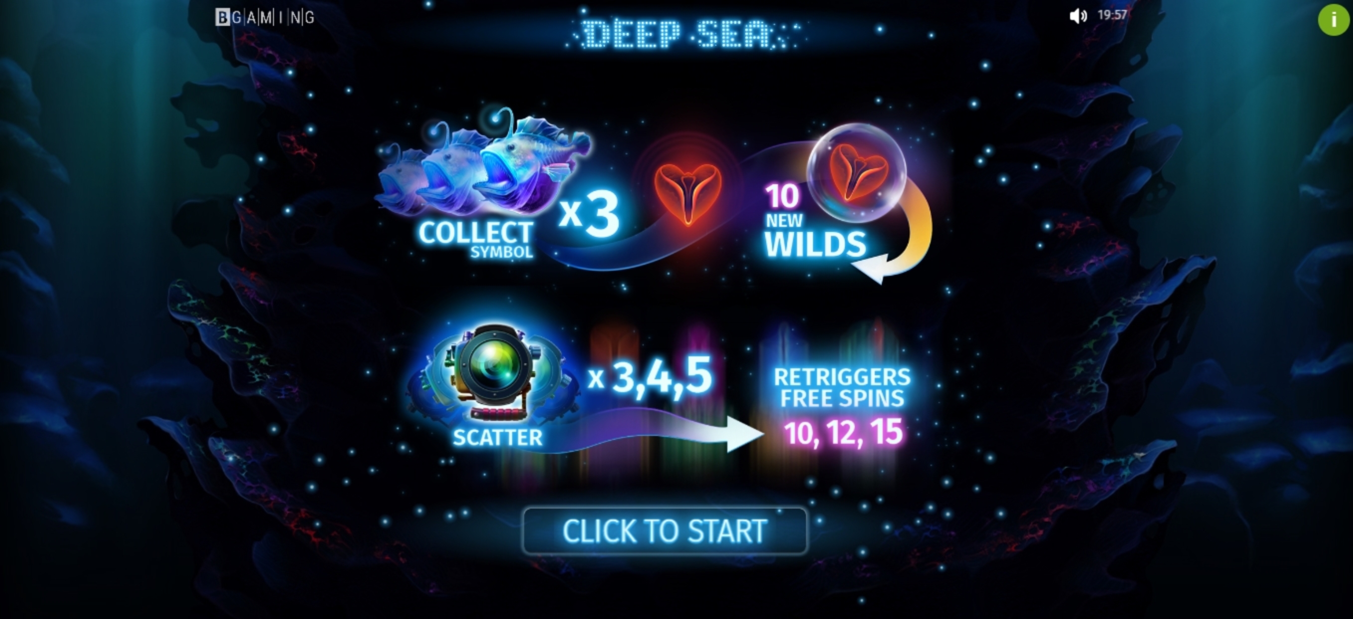 Play Deep Sea Free Casino Slot Game by BGAMING