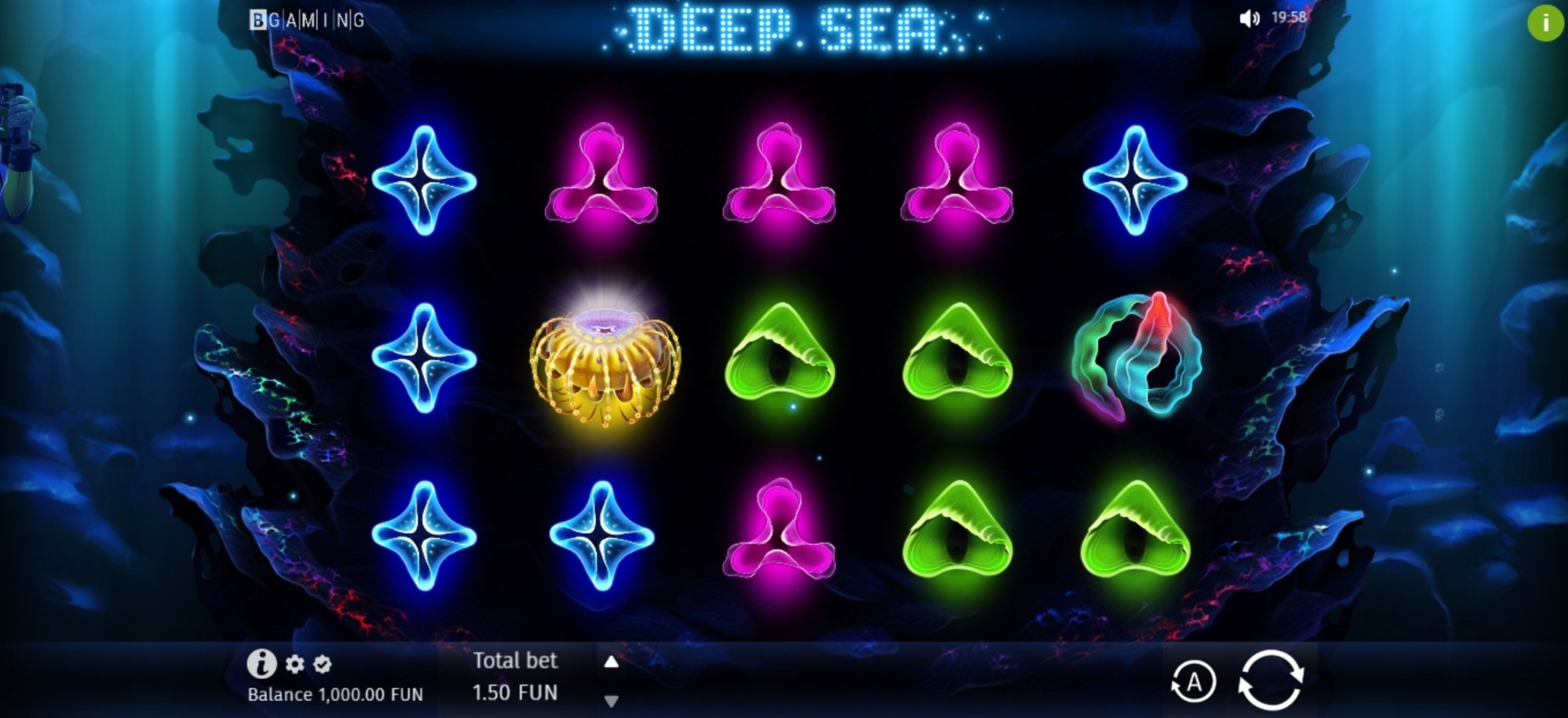 Reels in Deep Sea Slot Game by BGAMING