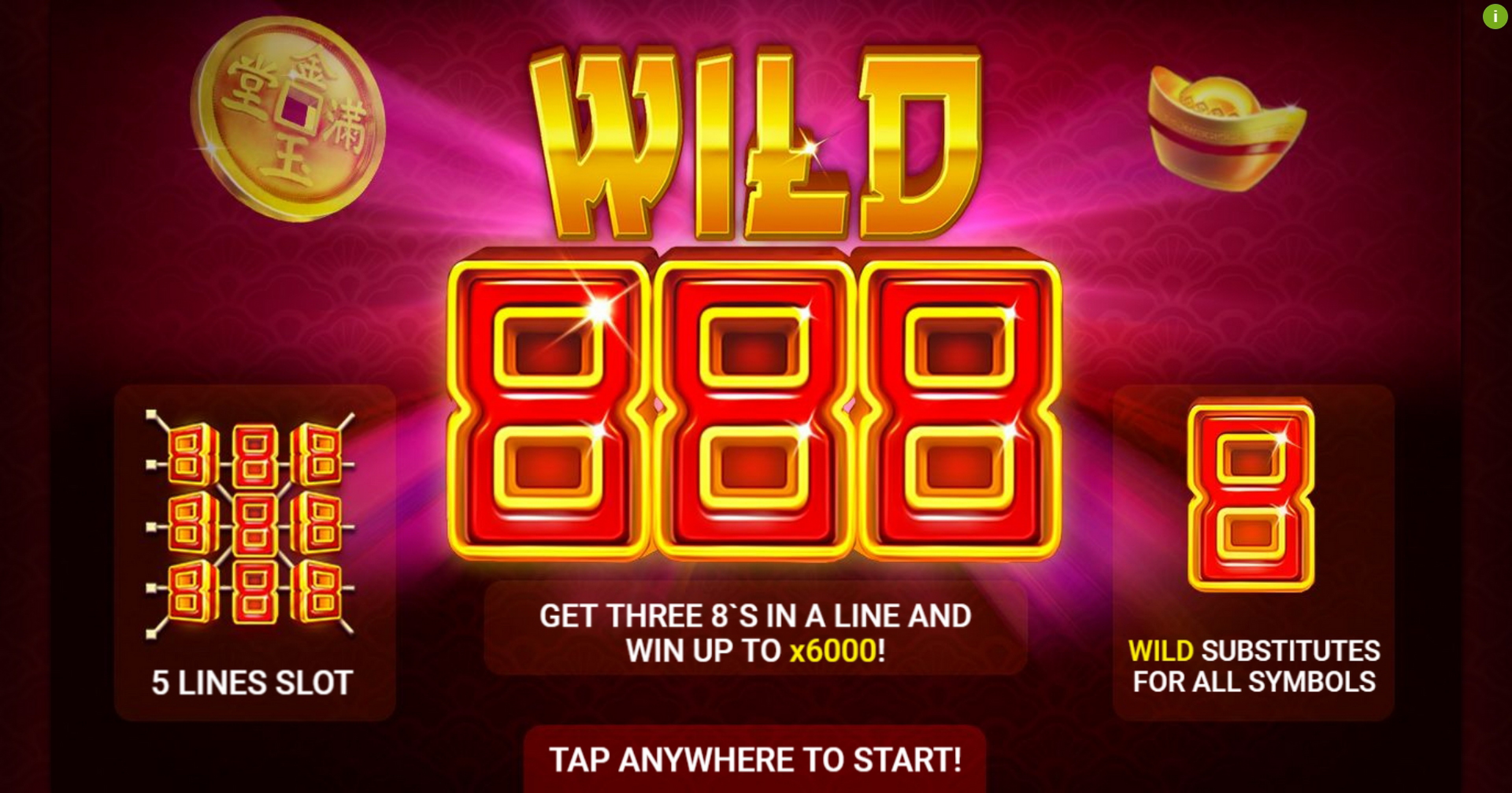 Play Wild 888 Free Casino Slot Game by Booongo Gaming
