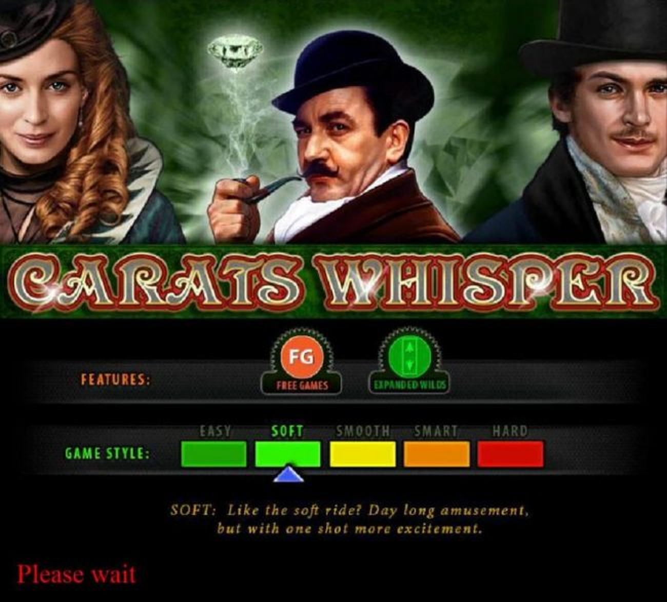 The Carats Whisper Online Slot Demo Game by casino technology