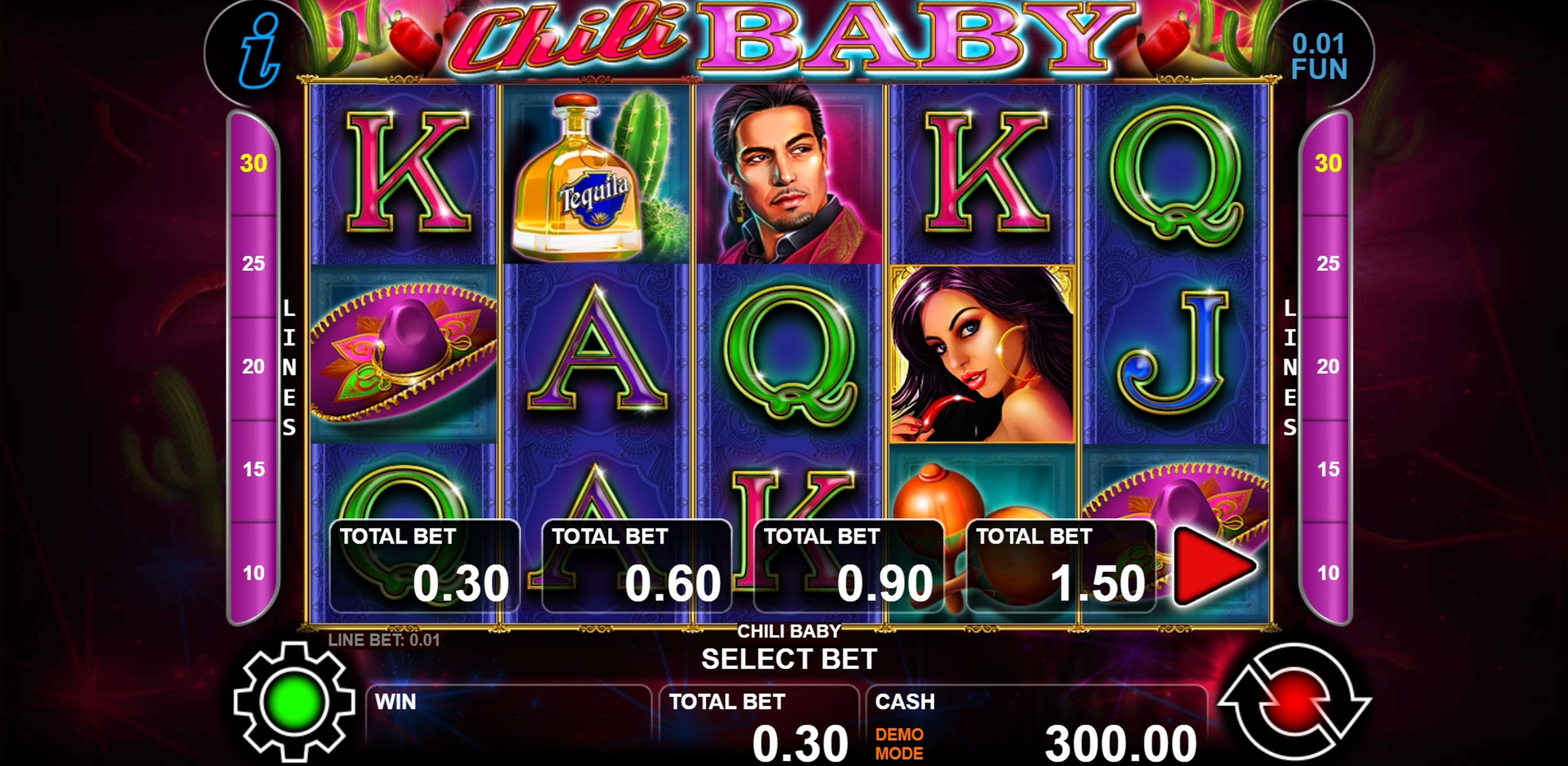 Reels in Chili Baby Slot Game by casino technology