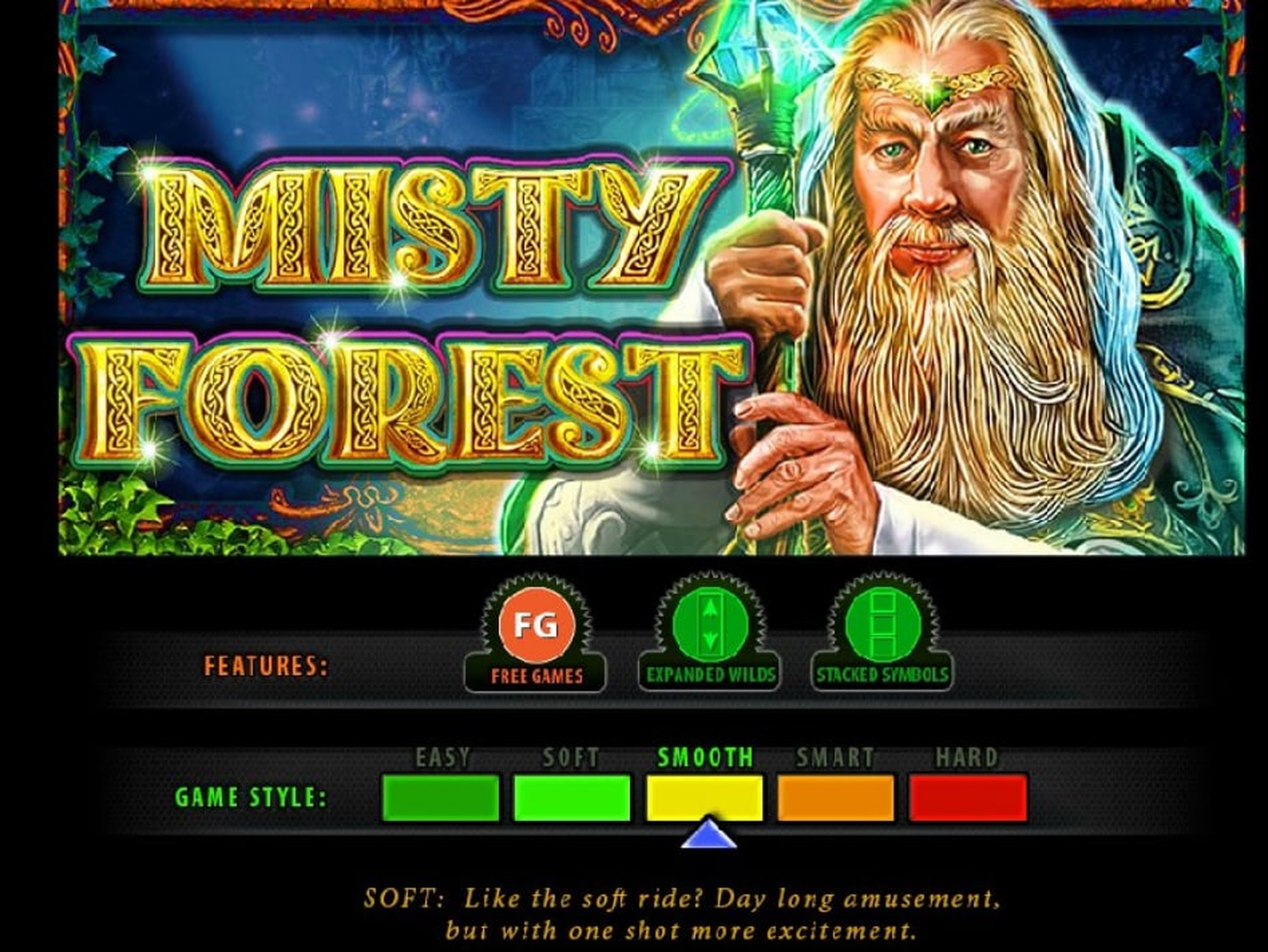 The Misty Forest Online Slot Demo Game by casino technology