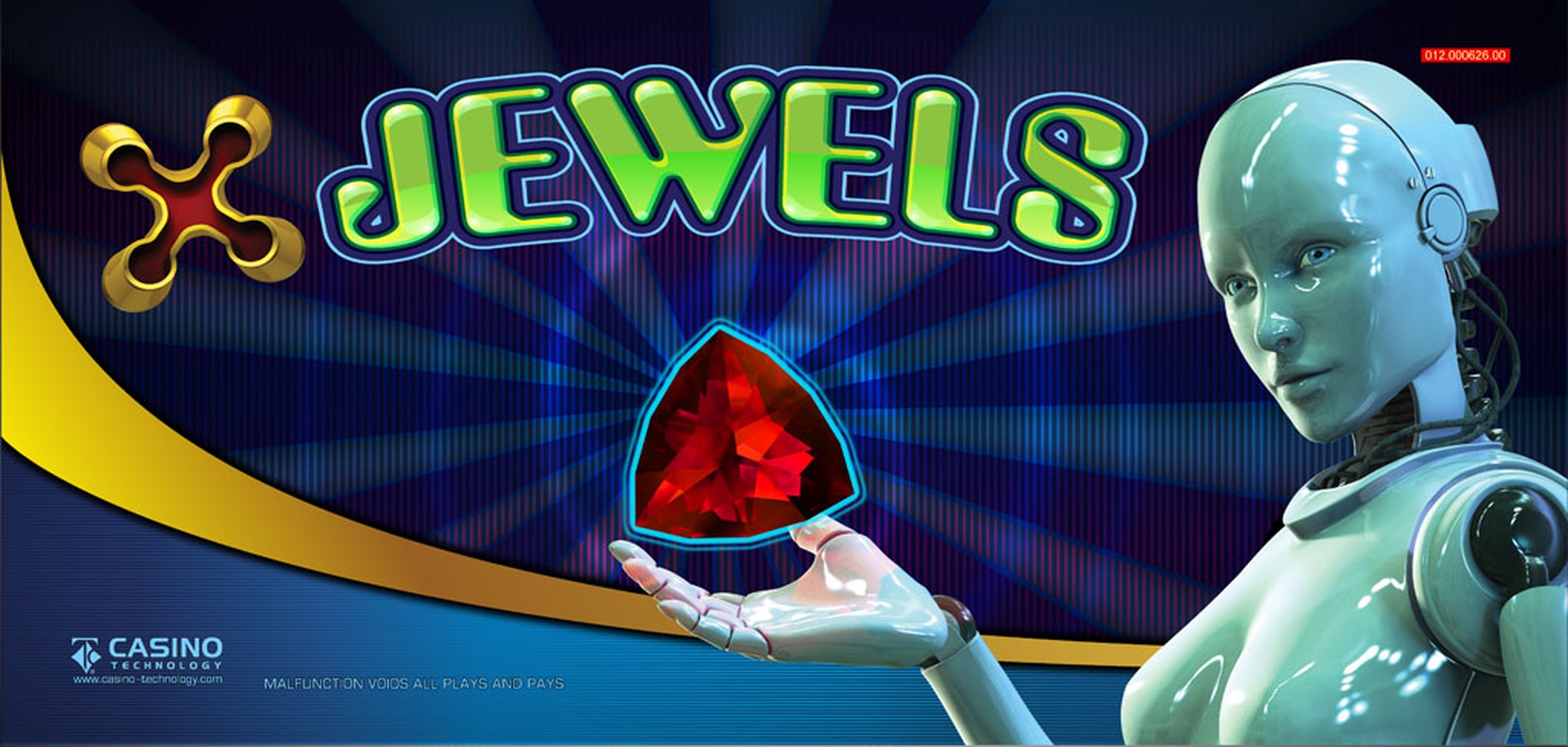 The X-Jewels Online Slot Demo Game by casino technology