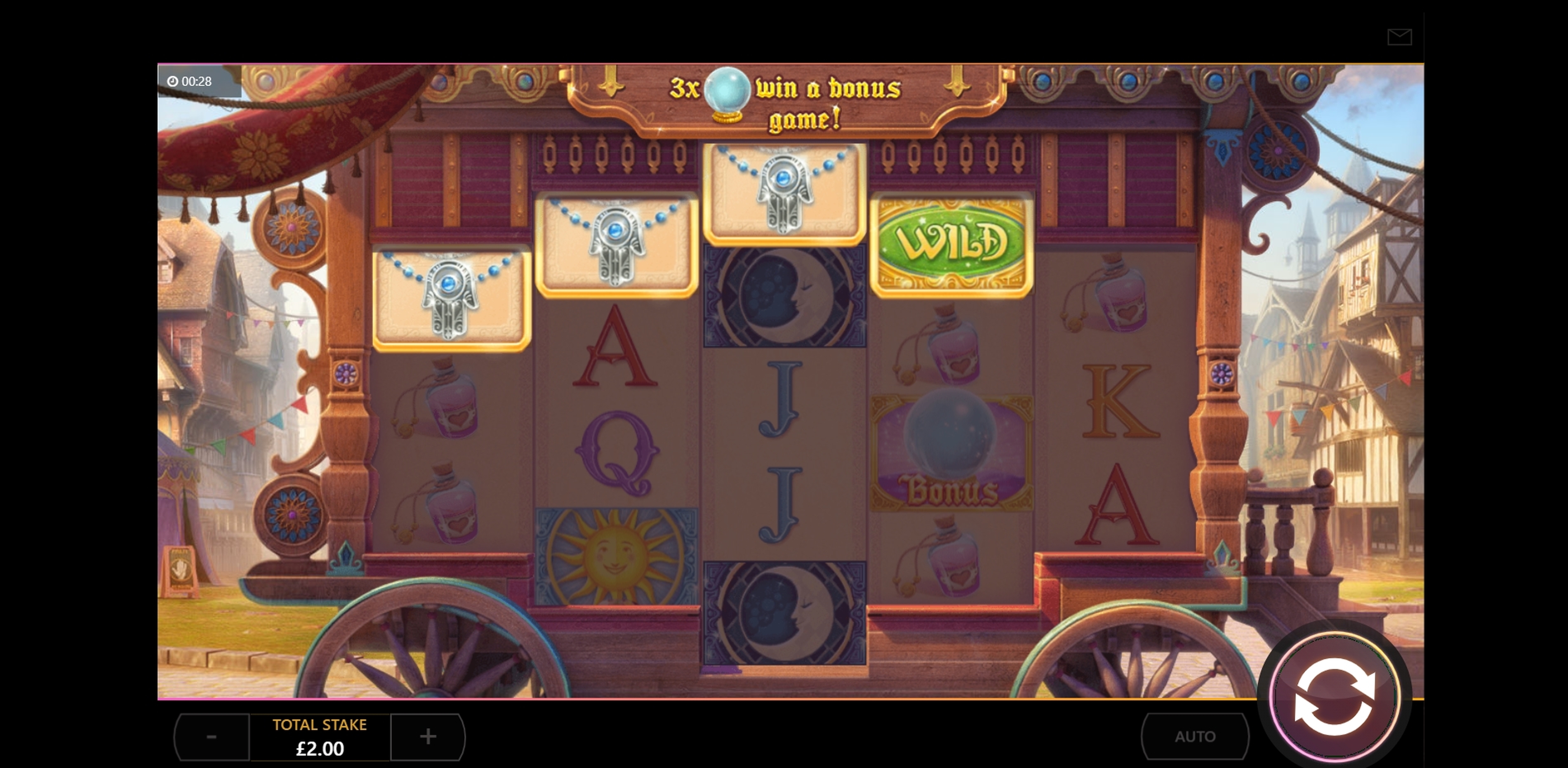 Win Money in Gypsy Luck Free Slot Game by Cayetano Gaming