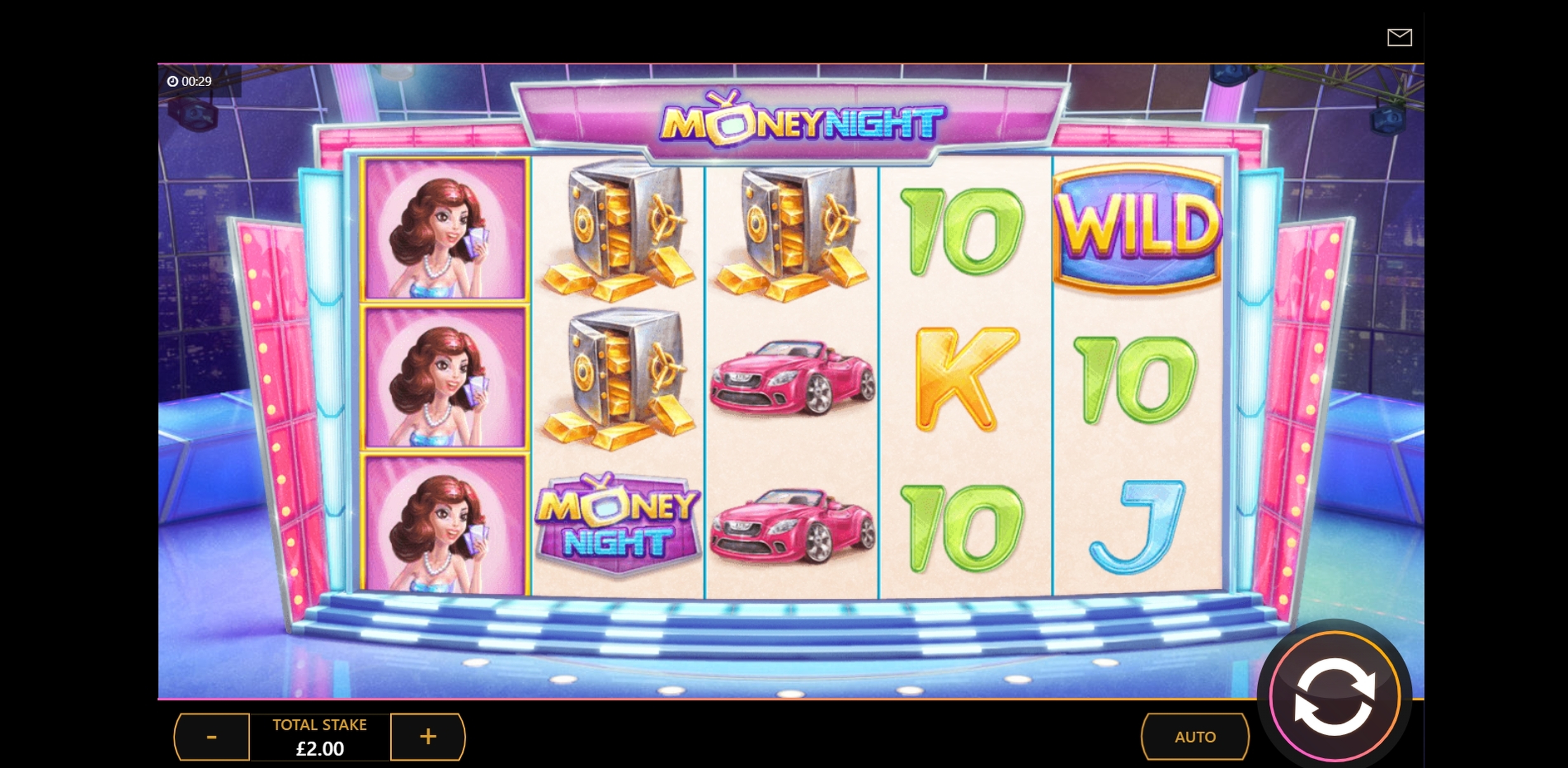 Reels in Money Night Slot Game by Cayetano Gaming