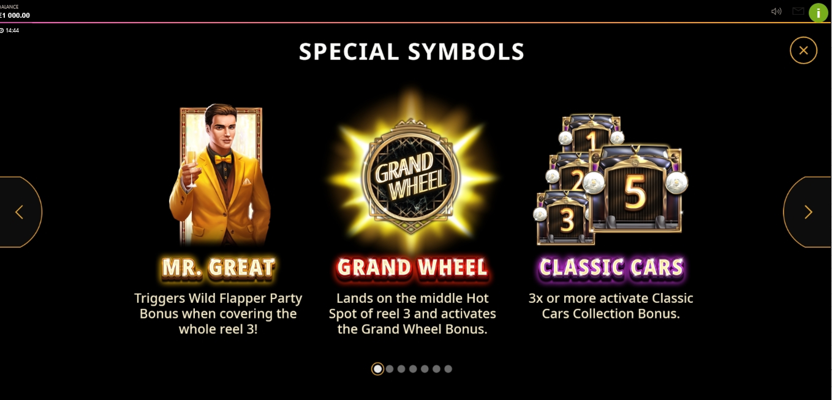 Info of The Great Wild Slot Game by Cayetano Gaming