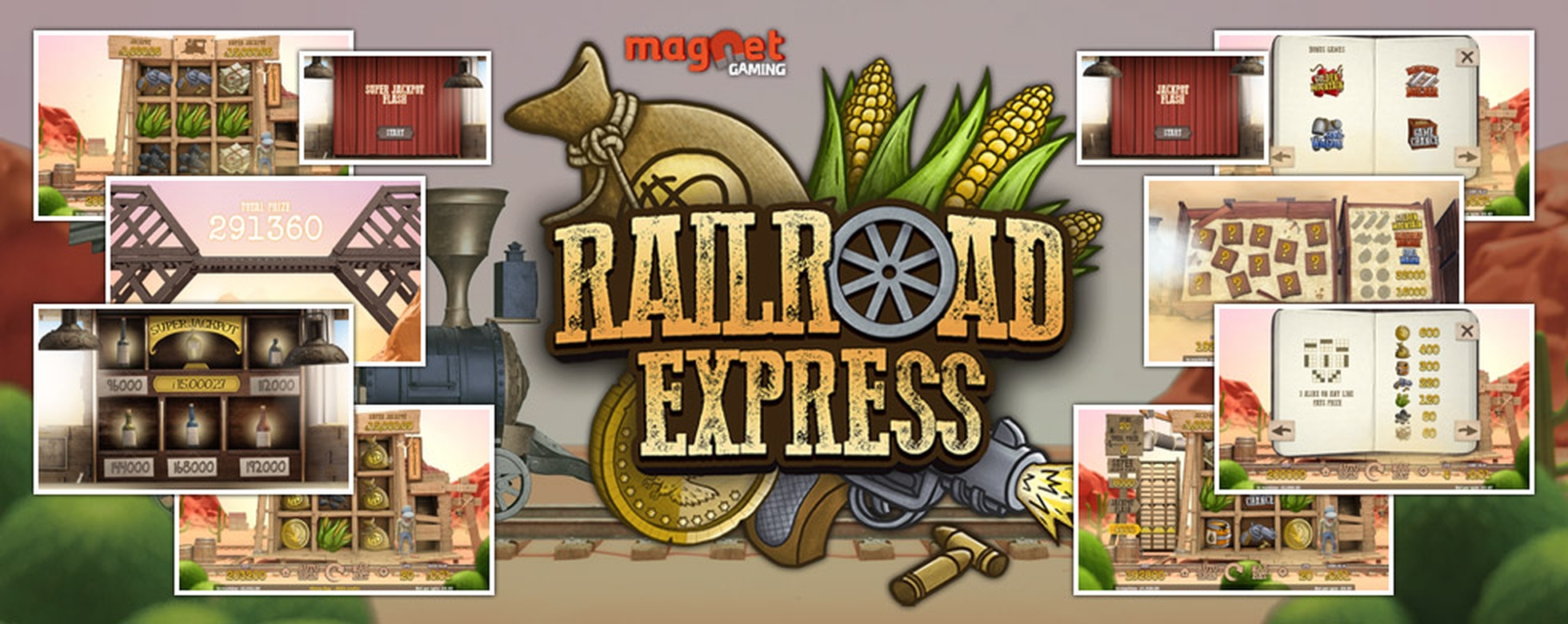 The Railroad Express Online Slot Demo Game by Magnet Gaming